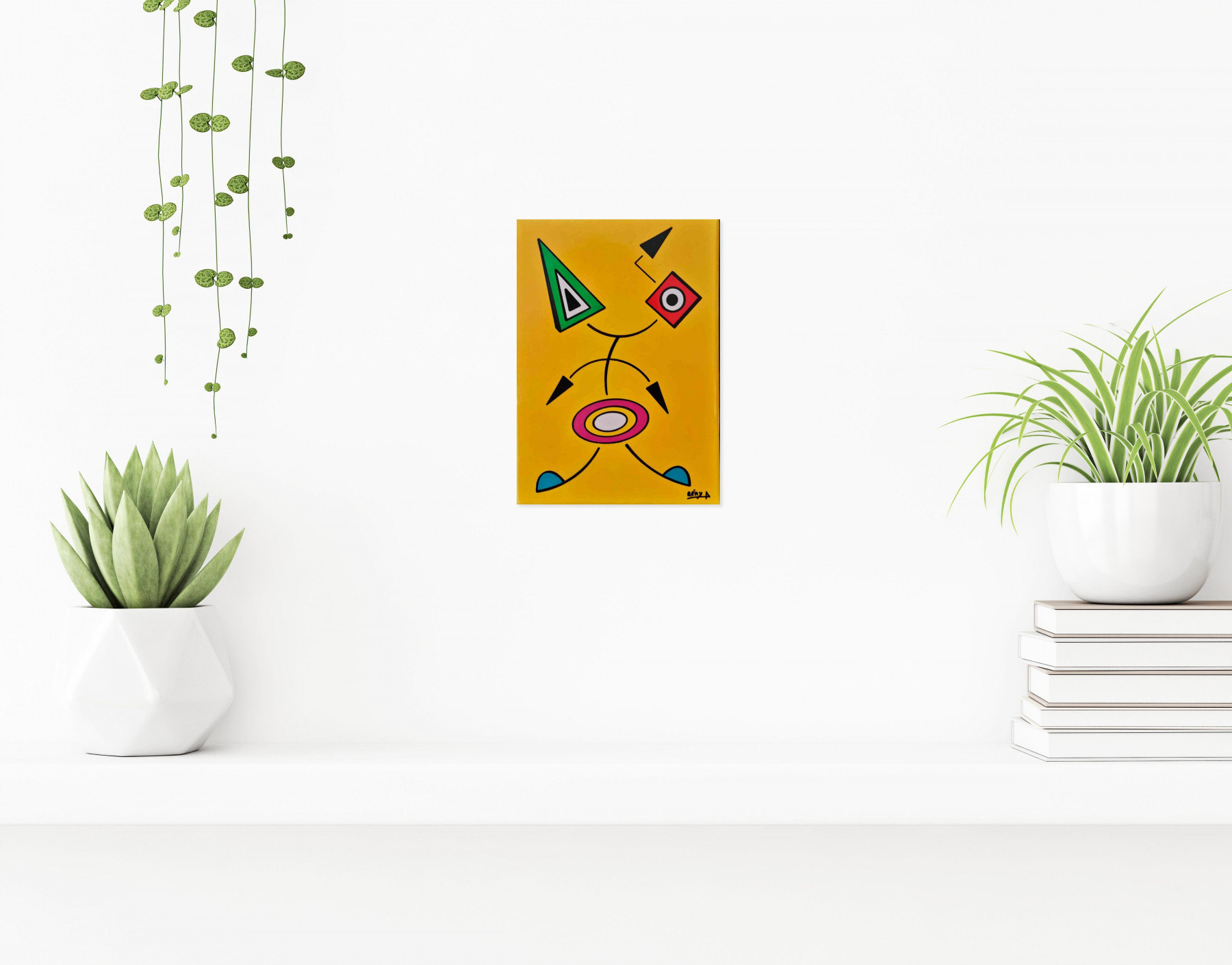 Rémy Demestre, Nuppy, painting - Artalistic online contemporary art buying and selling gallery