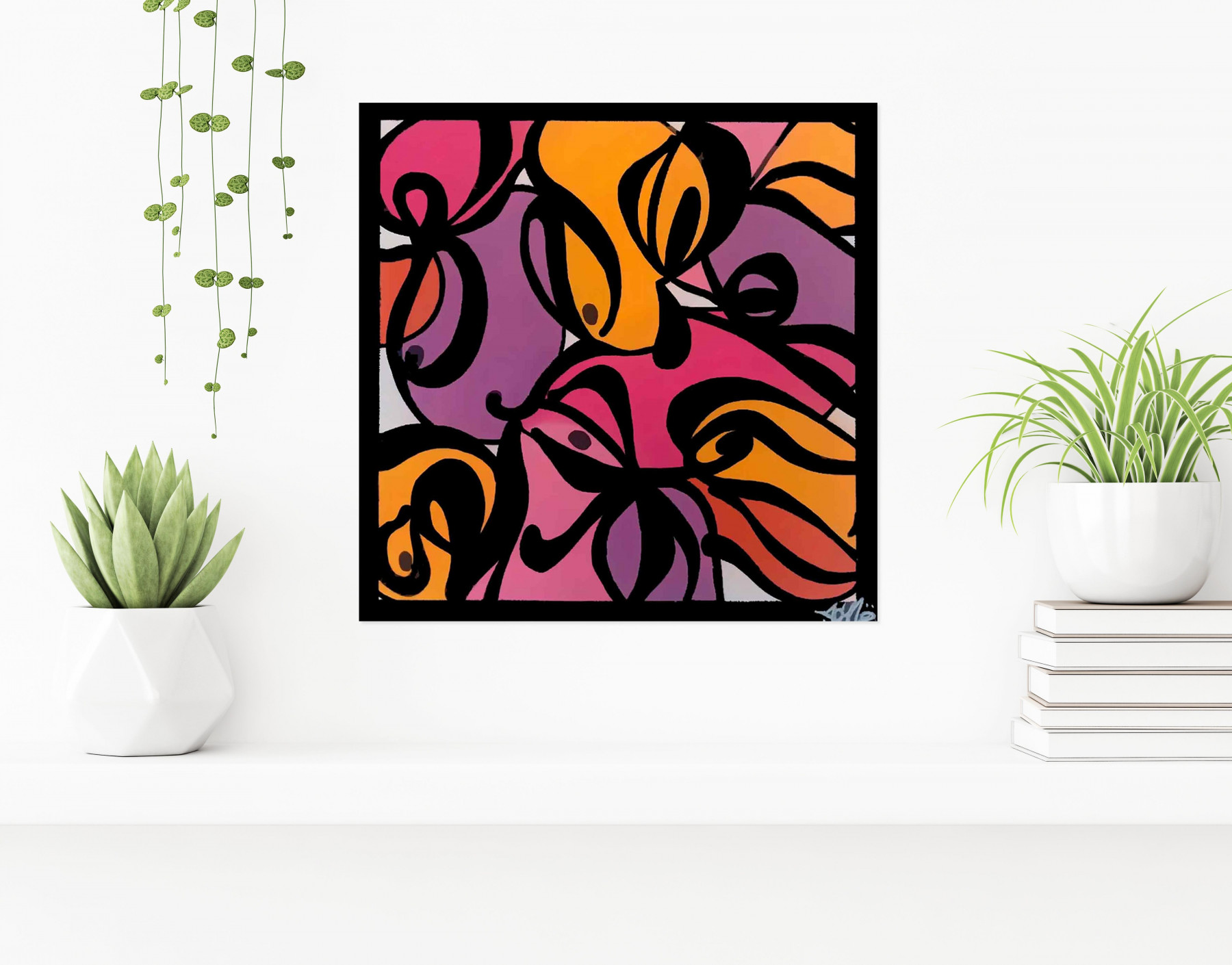 Poy2, Bulles détournées, painting - Artalistic online contemporary art buying and selling gallery