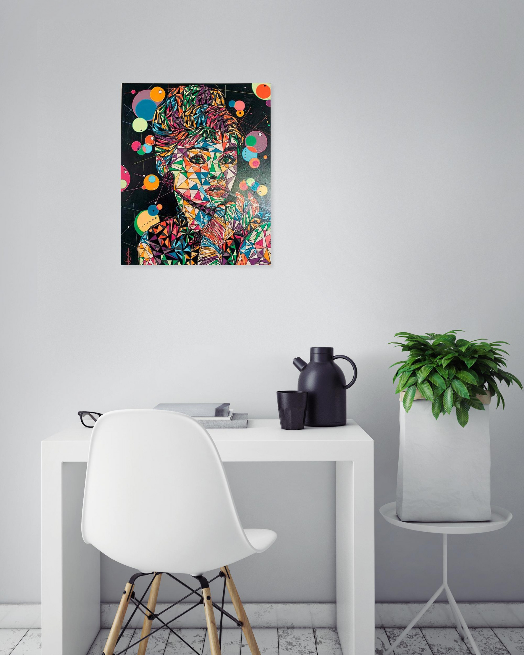 SB, Audrey, painting - Artalistic online contemporary art buying and selling gallery