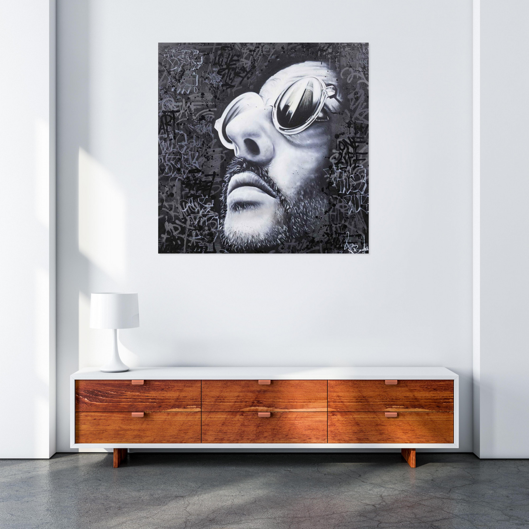 Vincent Bardou, Leon, painting - Artalistic online contemporary art buying and selling gallery