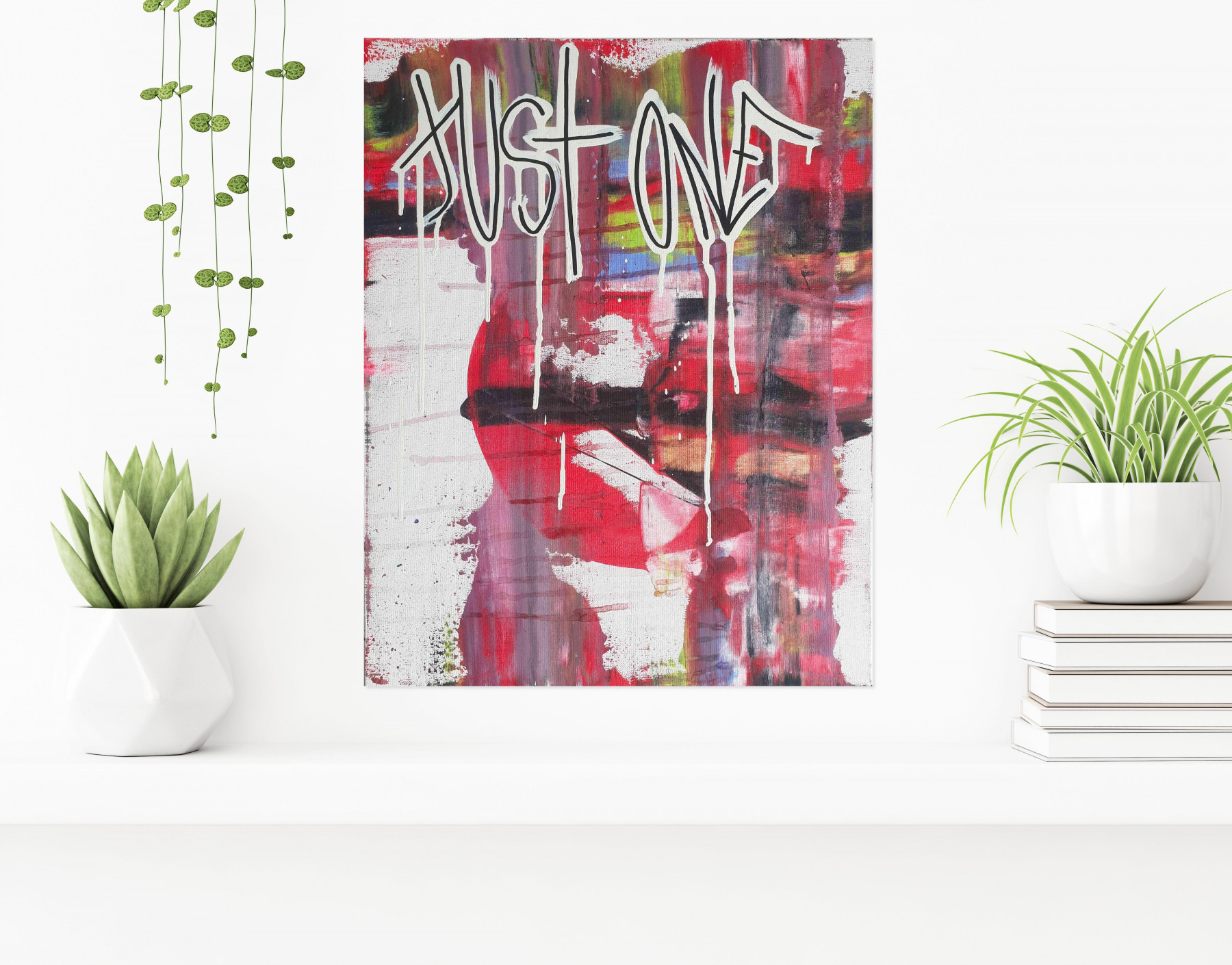 Karl Lagasse, Just one, painting - Artalistic online contemporary art buying and selling gallery
