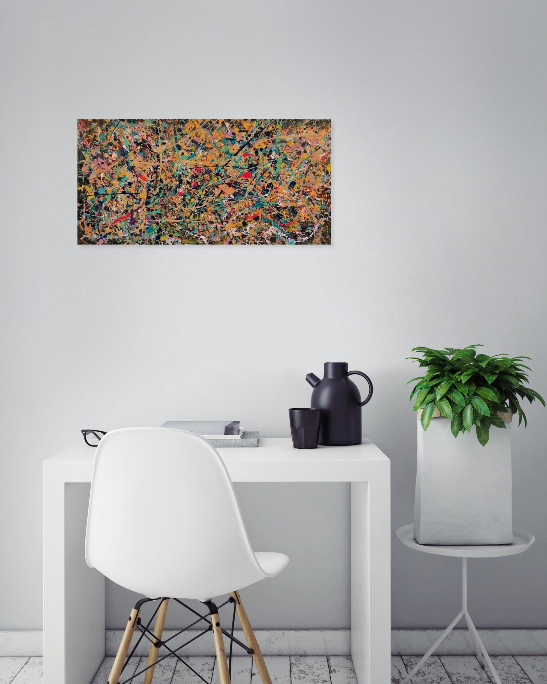 Anne Robin, Feux d'artifices, painting - Artalistic online contemporary art buying and selling gallery