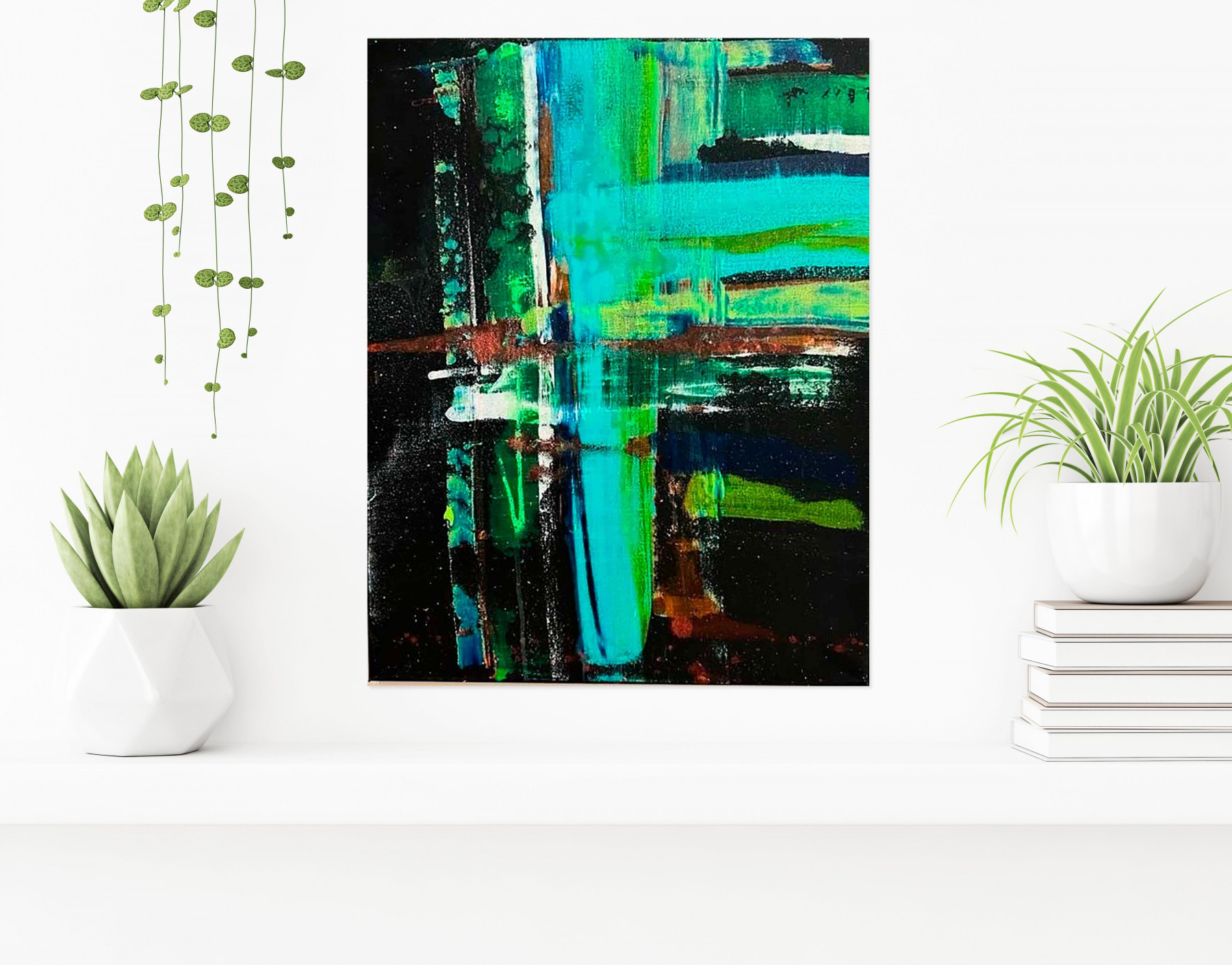 Karl Lagasse, Boss III, painting - Artalistic online contemporary art buying and selling gallery