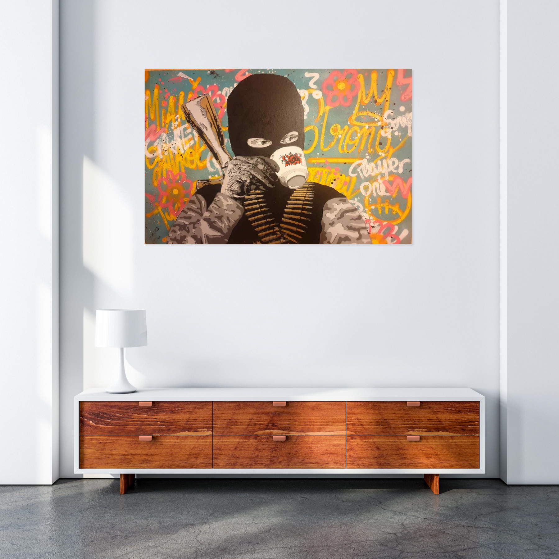 Sinao, Bougie big size, painting - Artalistic online contemporary art buying and selling gallery
