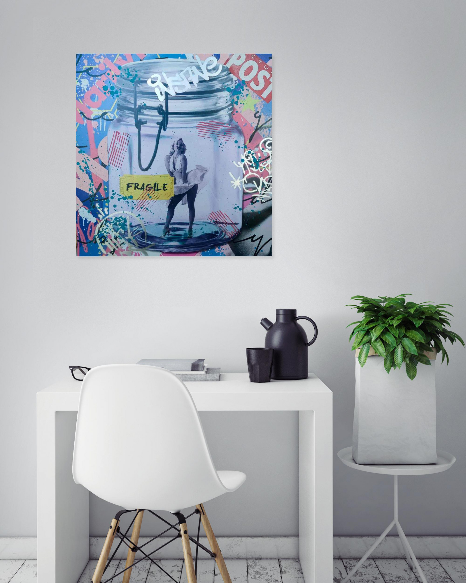 Aiiroh, Preserve Marylin Monroe, painting - Artalistic online contemporary art buying and selling gallery