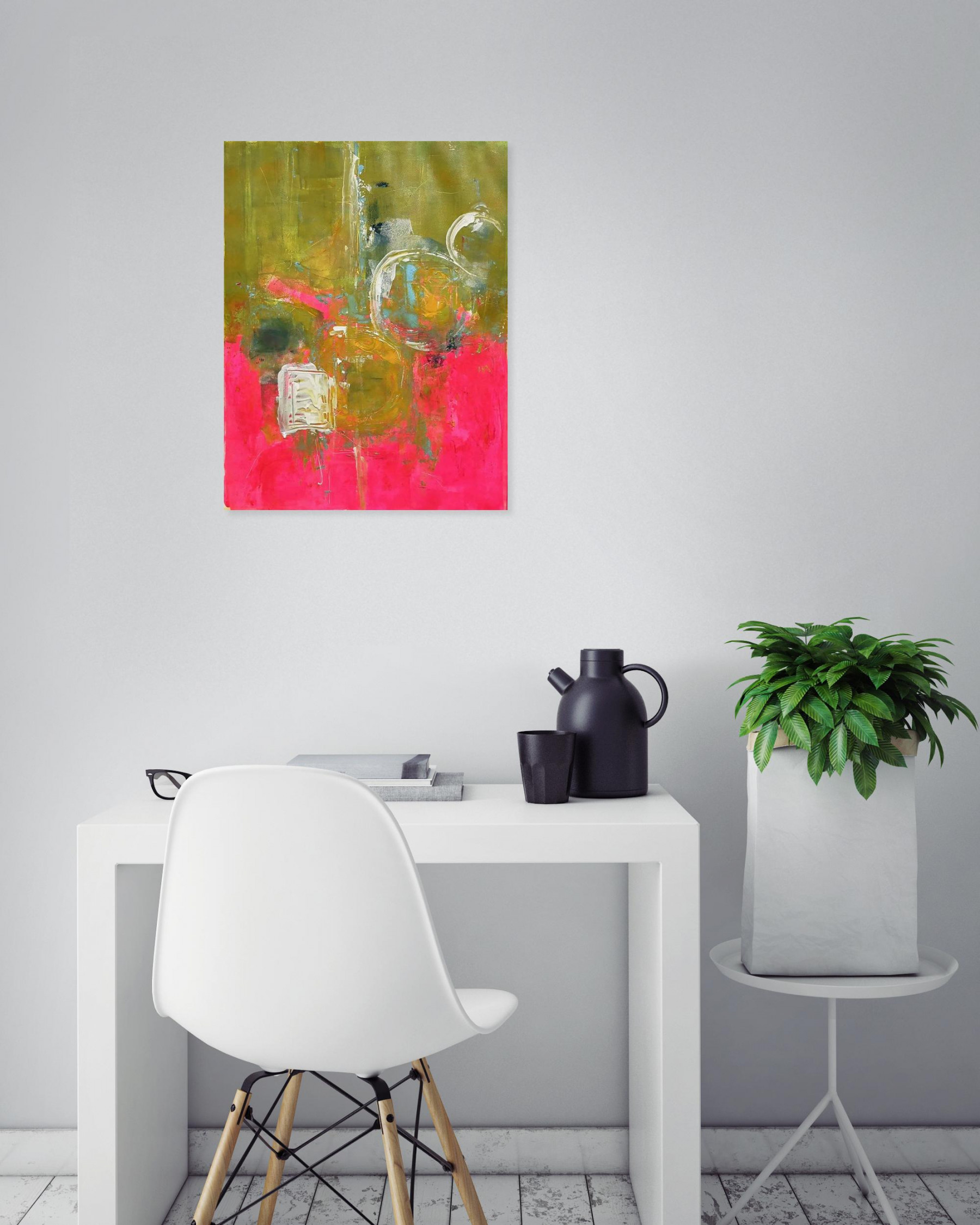 Yvin, Boréale, Paint - Artalistic online contemporary art buying and selling gallery