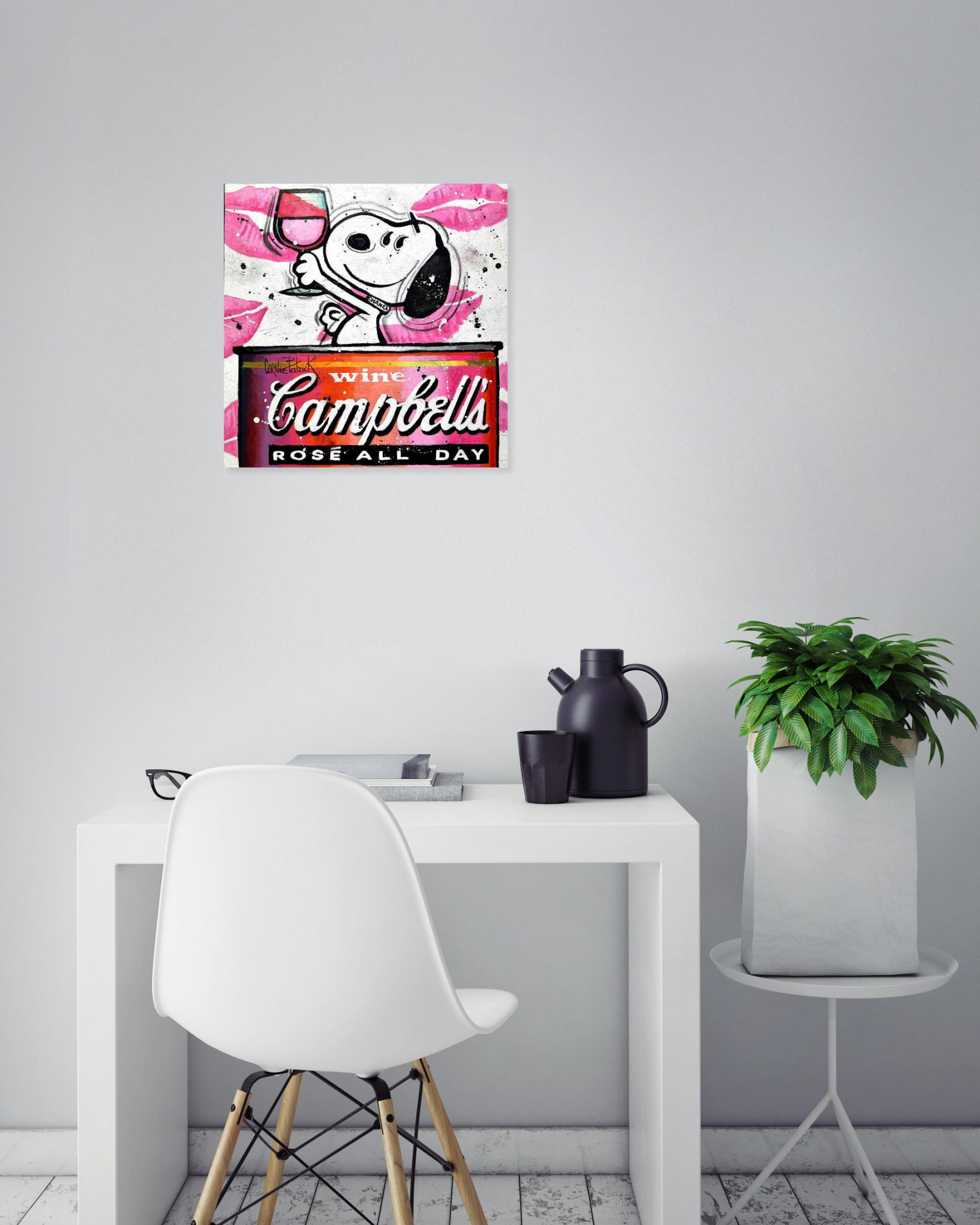Patrick Cornée, Snoopy, painting - Artalistic online contemporary art buying and selling gallery