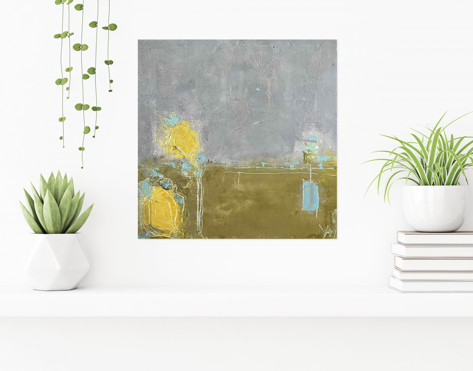 Yvin, Pavot, Paint - Artalistic online contemporary art buying and selling gallery