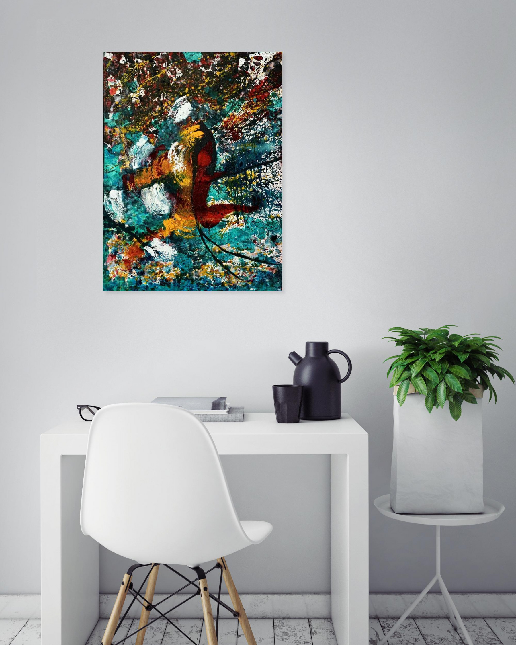 Fanny D, Brouillon, Painting - Artalistic online contemporary art buying and selling gallery