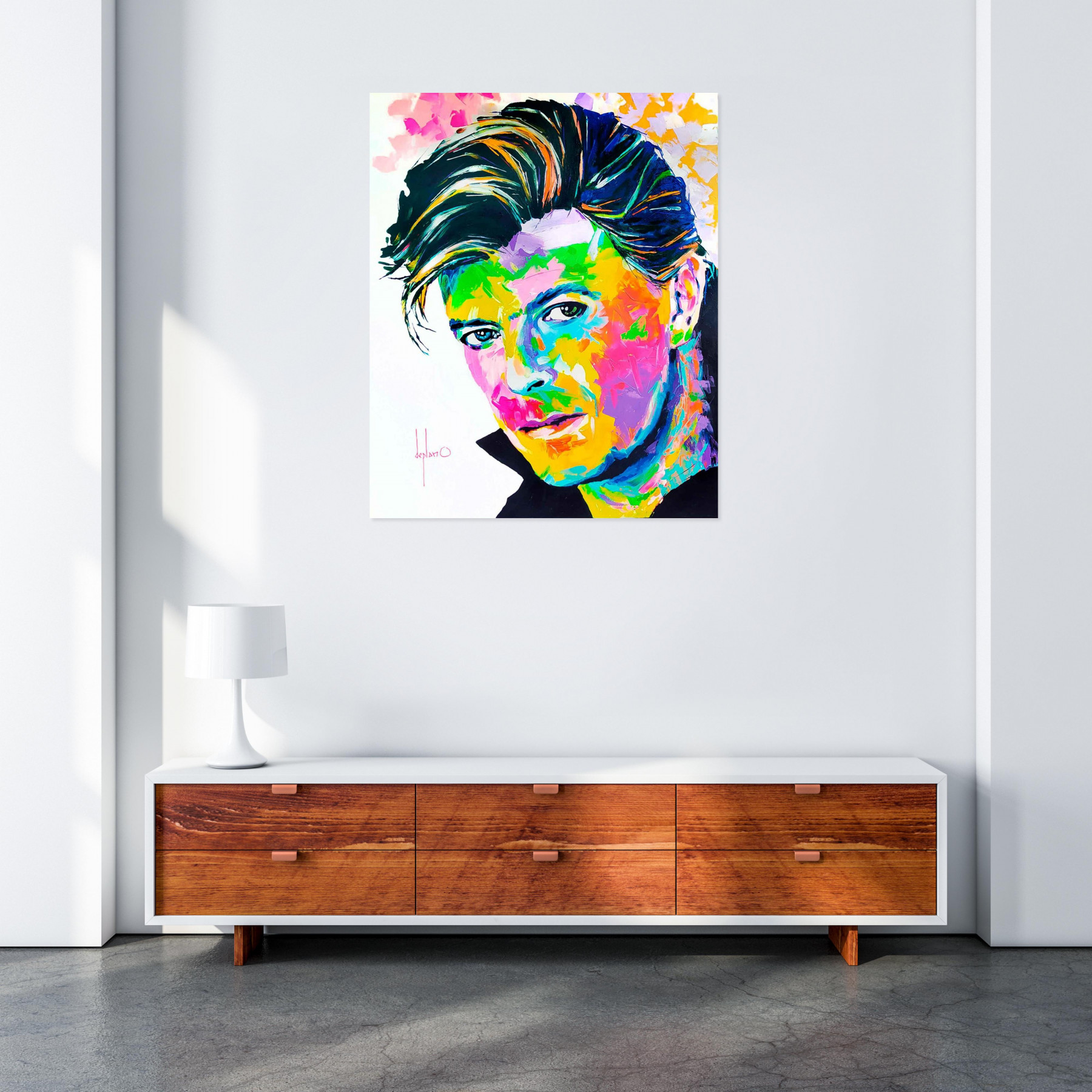 Deplano, Bowie, painting - Artalistic online contemporary art buying and selling gallery