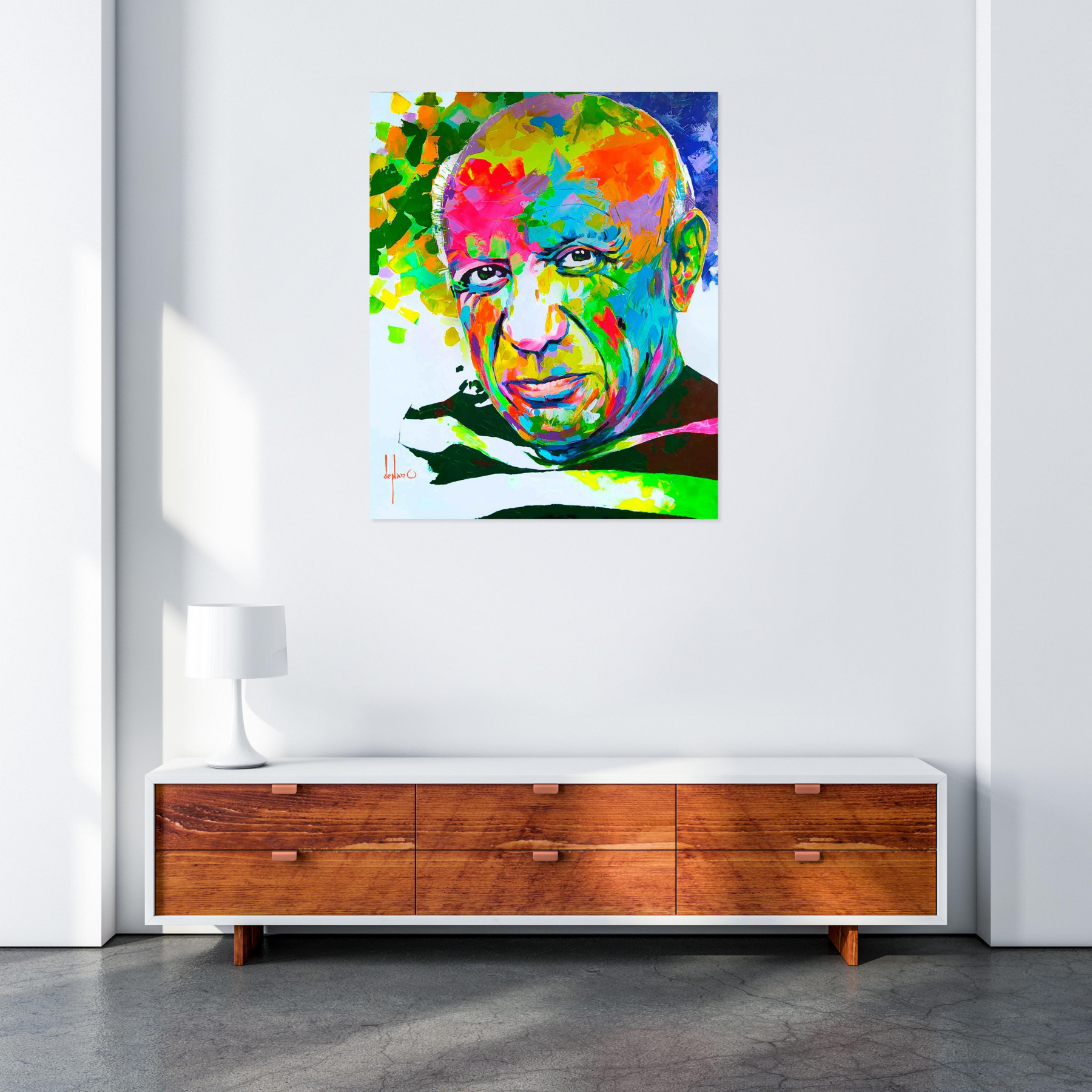 Deplano, Picasso, painting - Artalistic online contemporary art buying and selling gallery