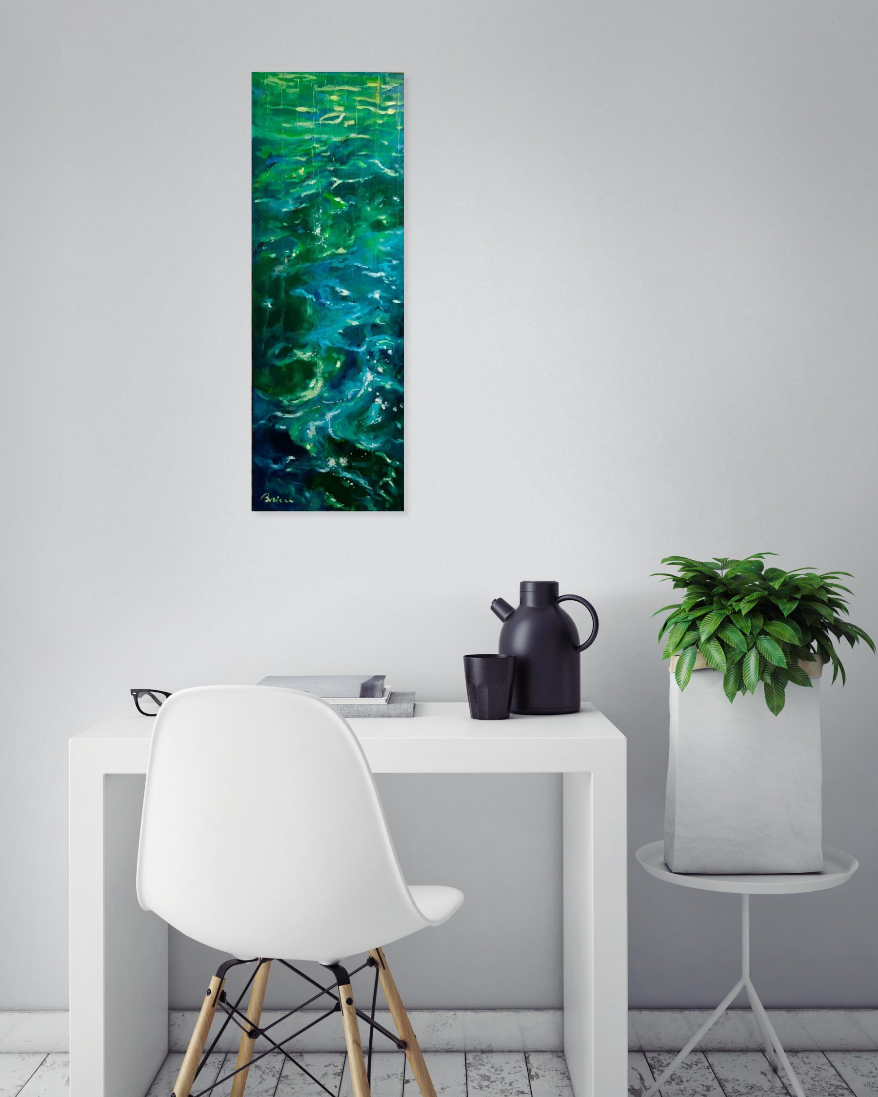 Patrick Brière, reflets, painting - Artalistic online contemporary art buying and selling gallery