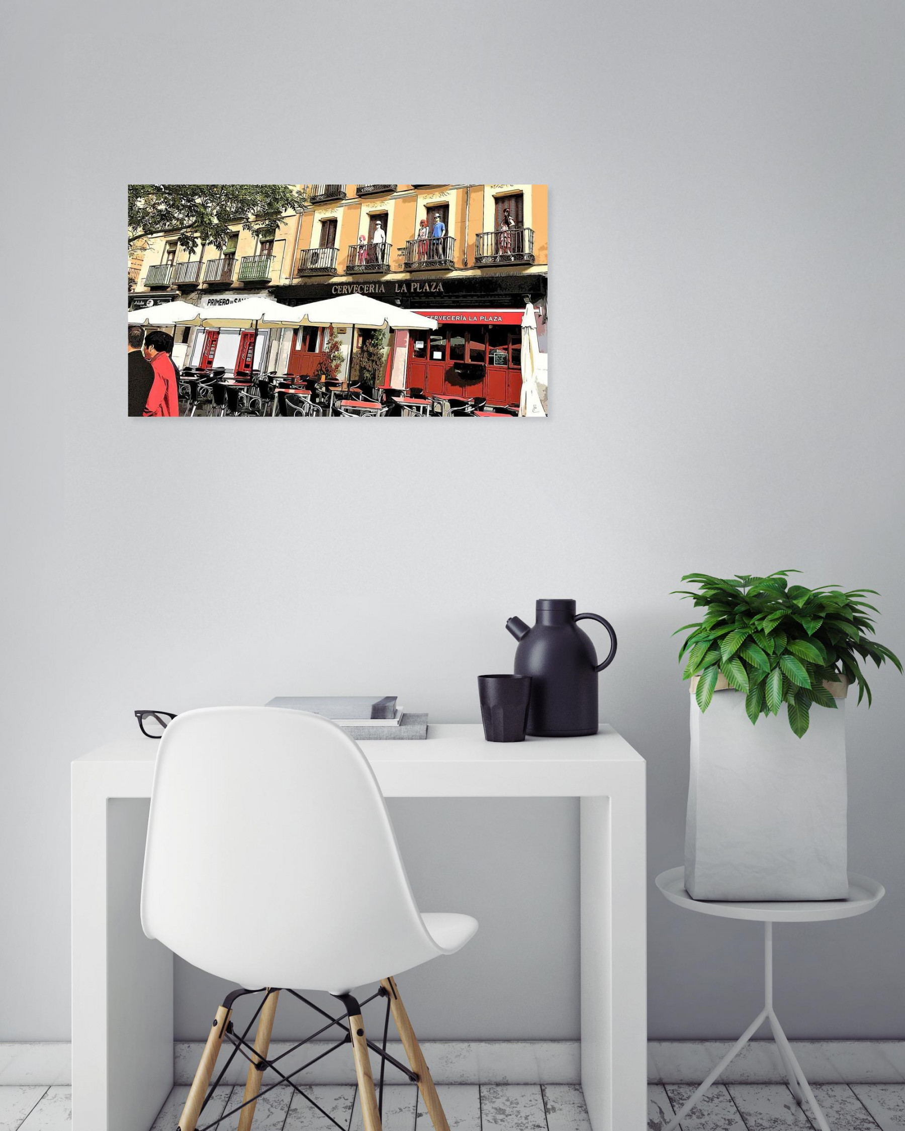 Jean-Marc Ambrosini, Mannequins au balcon, Photo - Artalistic online contemporary art buying and selling gallery