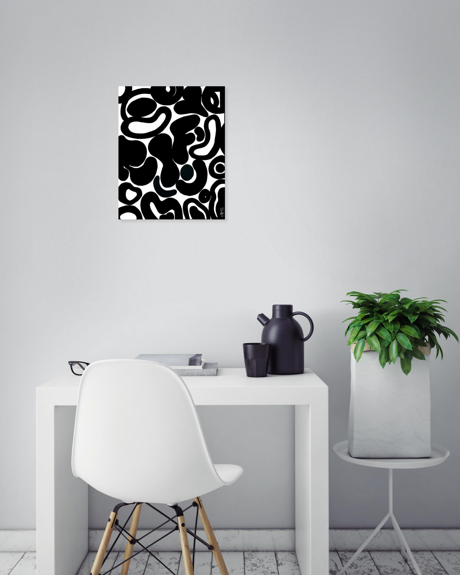 Mme Lev, Cellules, Painting - Artalistic online contemporary art buying and selling gallery