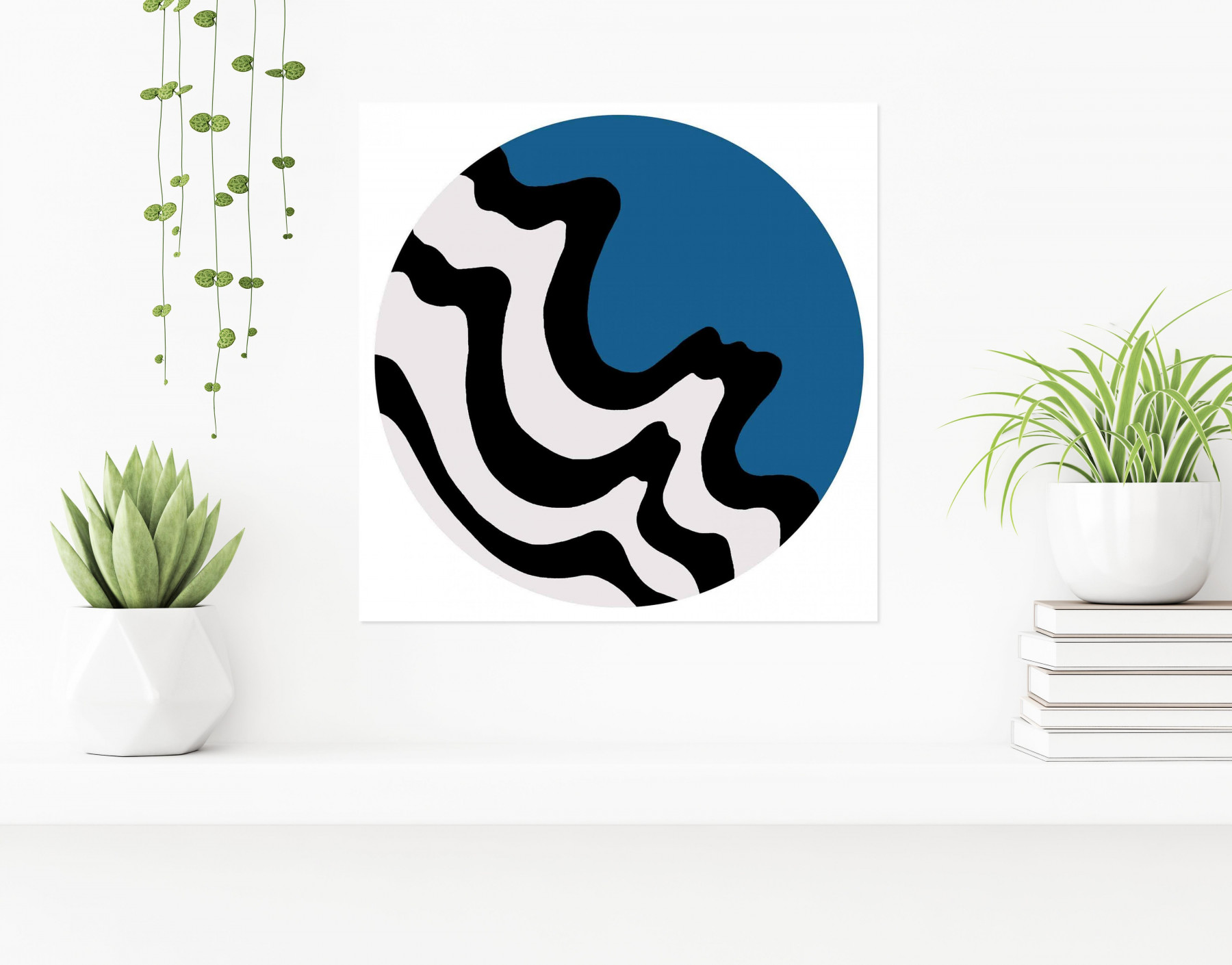 Mme Lev, Waves , Painting - Artalistic online contemporary art buying and selling gallery