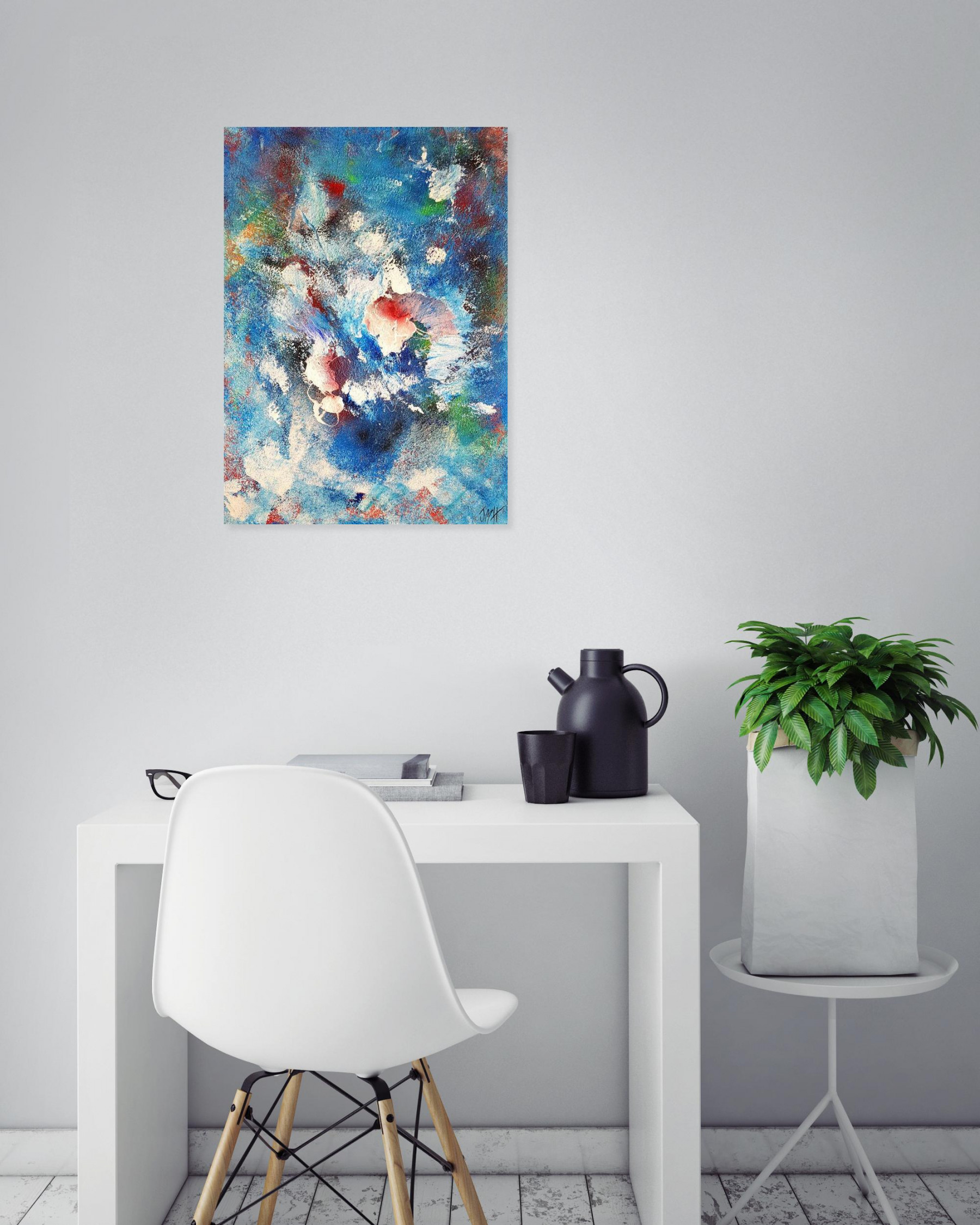 Huot Jean Marc, Power of the elements, Painting - Artalistic online contemporary art buying and selling gallery