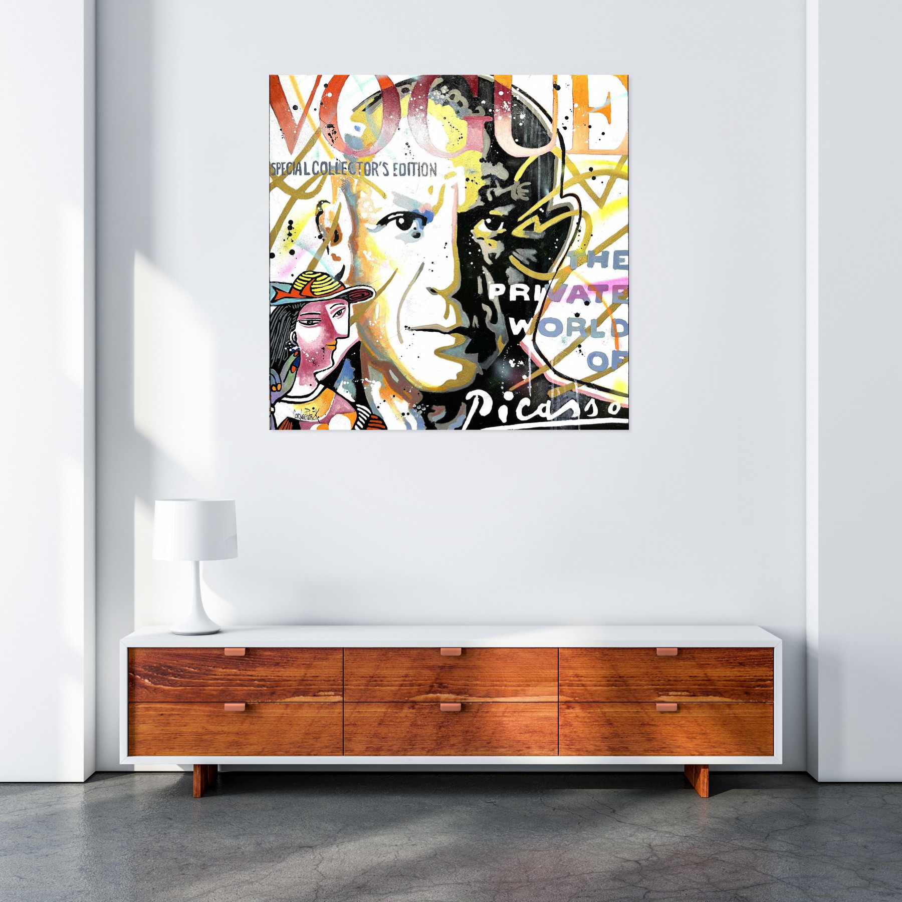 Patrick Cornee, Pablo Picasso, the women of his life, Painting - Artalistic online contemporary art buying and selling gallery