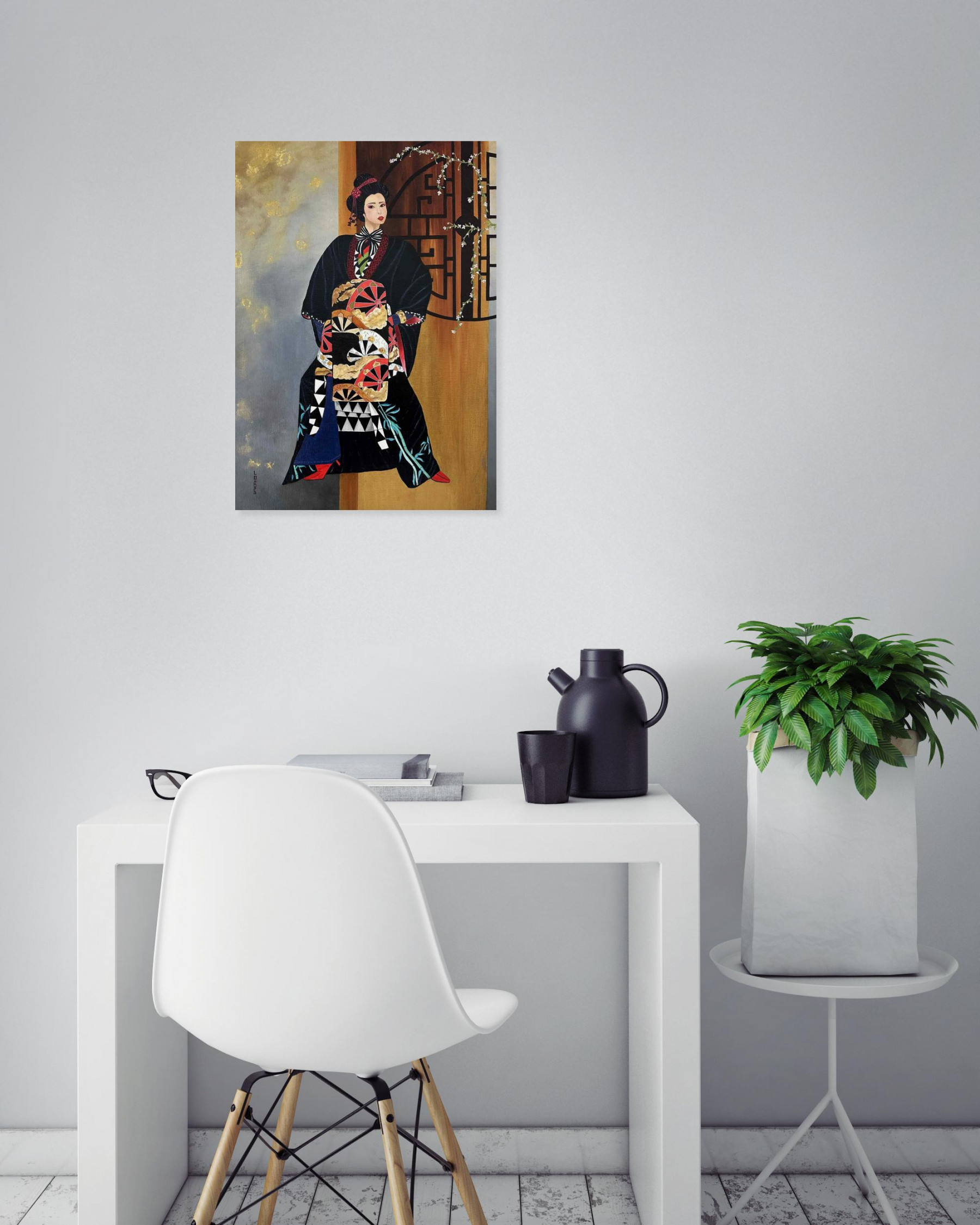 Laurence Oeillet, Lolane.Sou, Painting - Artalistic online contemporary art buying and selling gallery