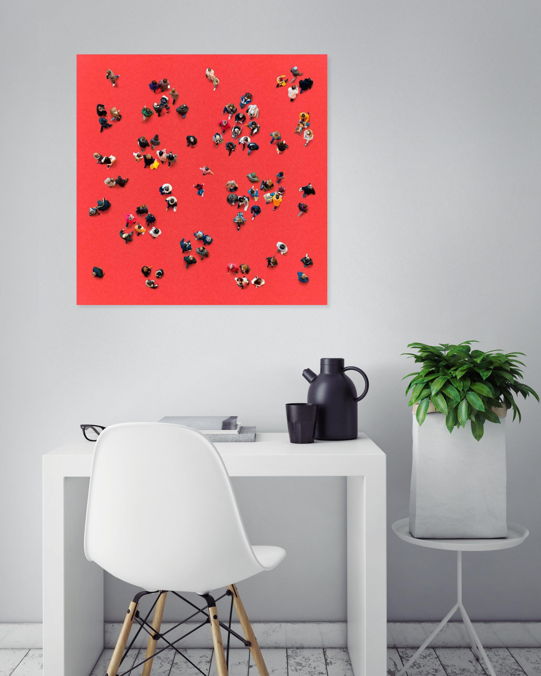 Werner Roelandt, Red together, photo - Artalistic online contemporary art buying and selling gallery