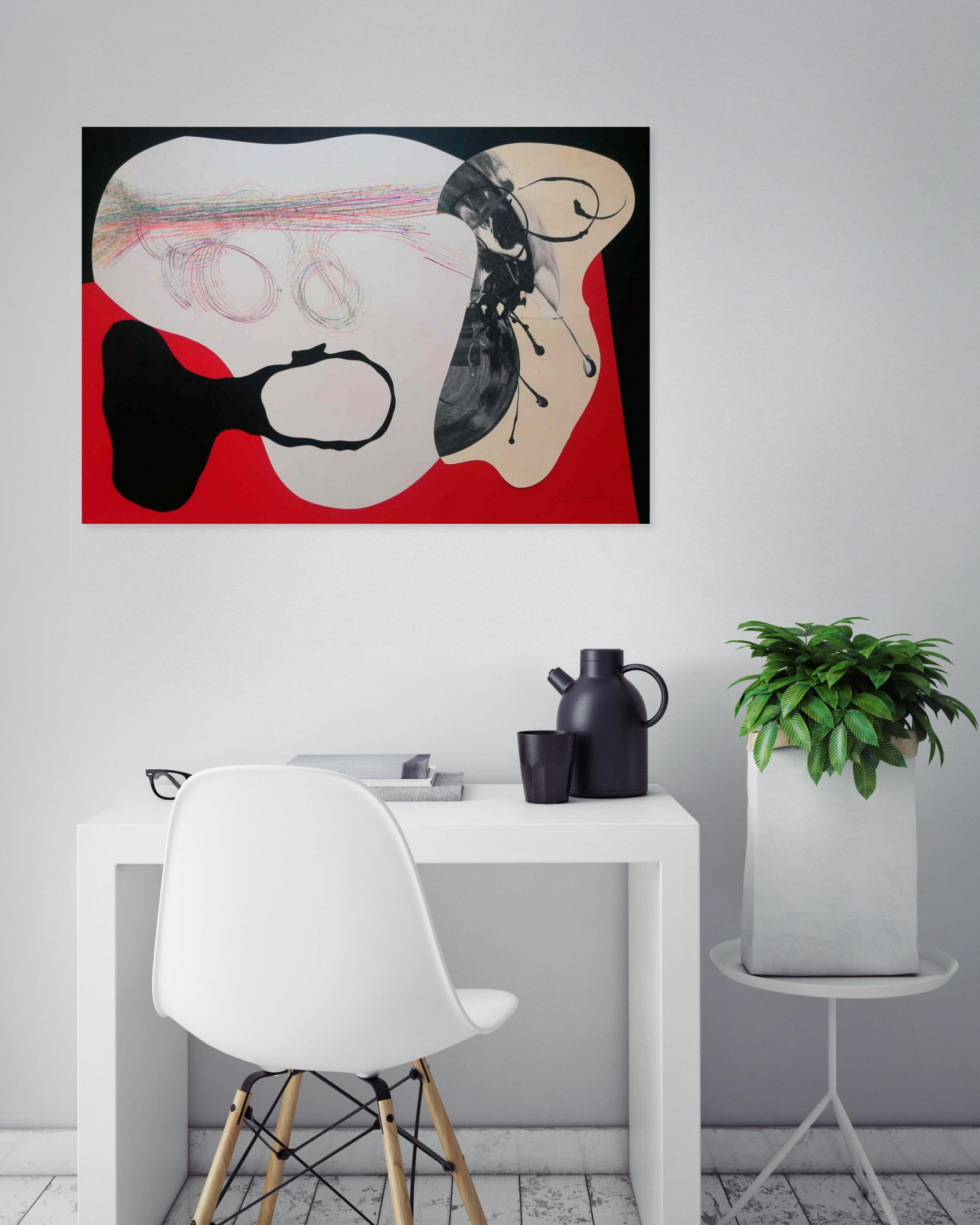 Stefano Mazzolini, Gnomat, painting - Artalistic online contemporary art buying and selling gallery
