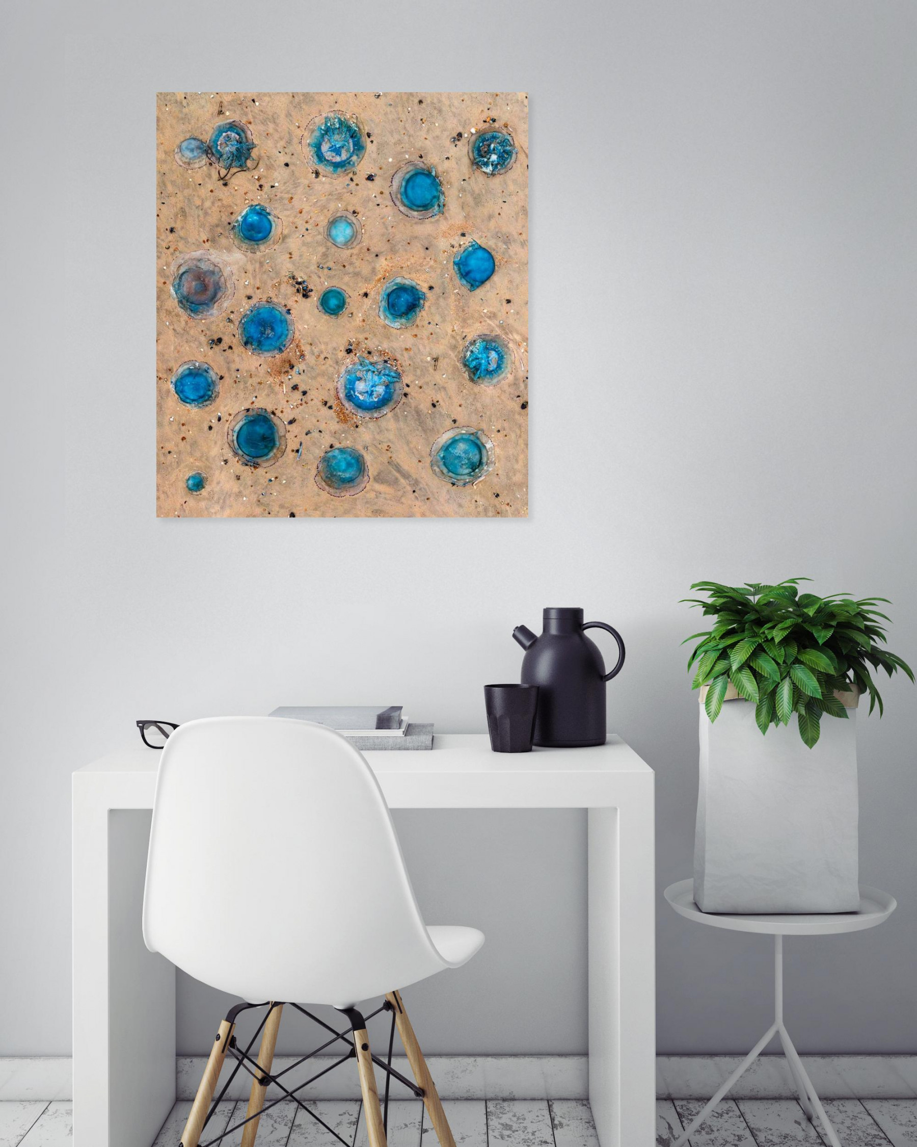 Werner Roelandt, blue halos, photo - Artalistic online contemporary art buying and selling gallery