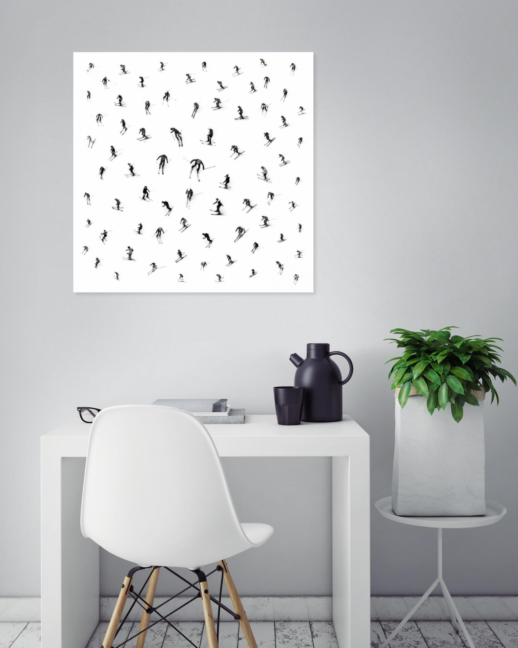 Werner Roelandt, Ski explosion, photo - Artalistic online contemporary art buying and selling gallery