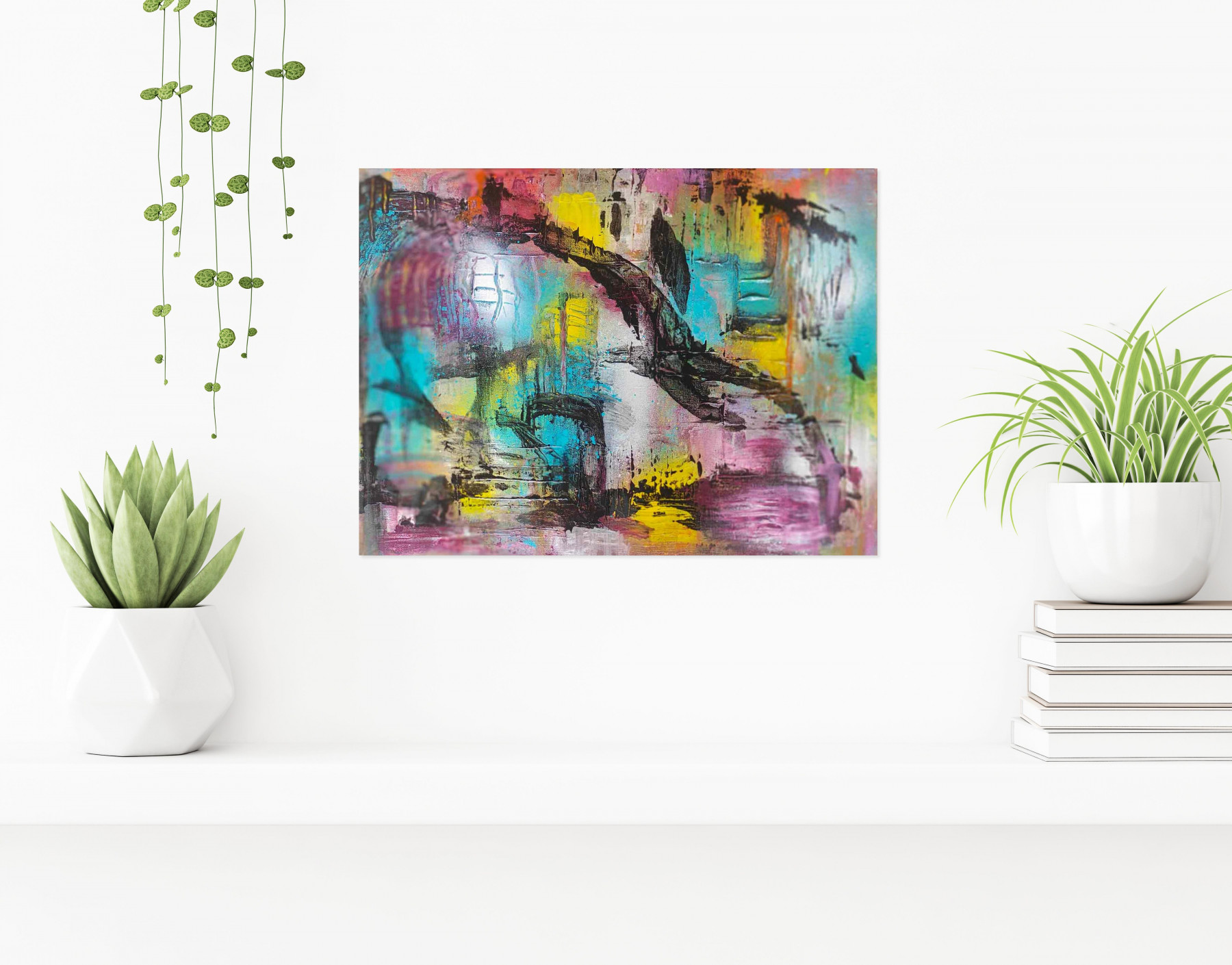 Tissa, The predator, painting - Artalistic online contemporary art buying and selling gallery