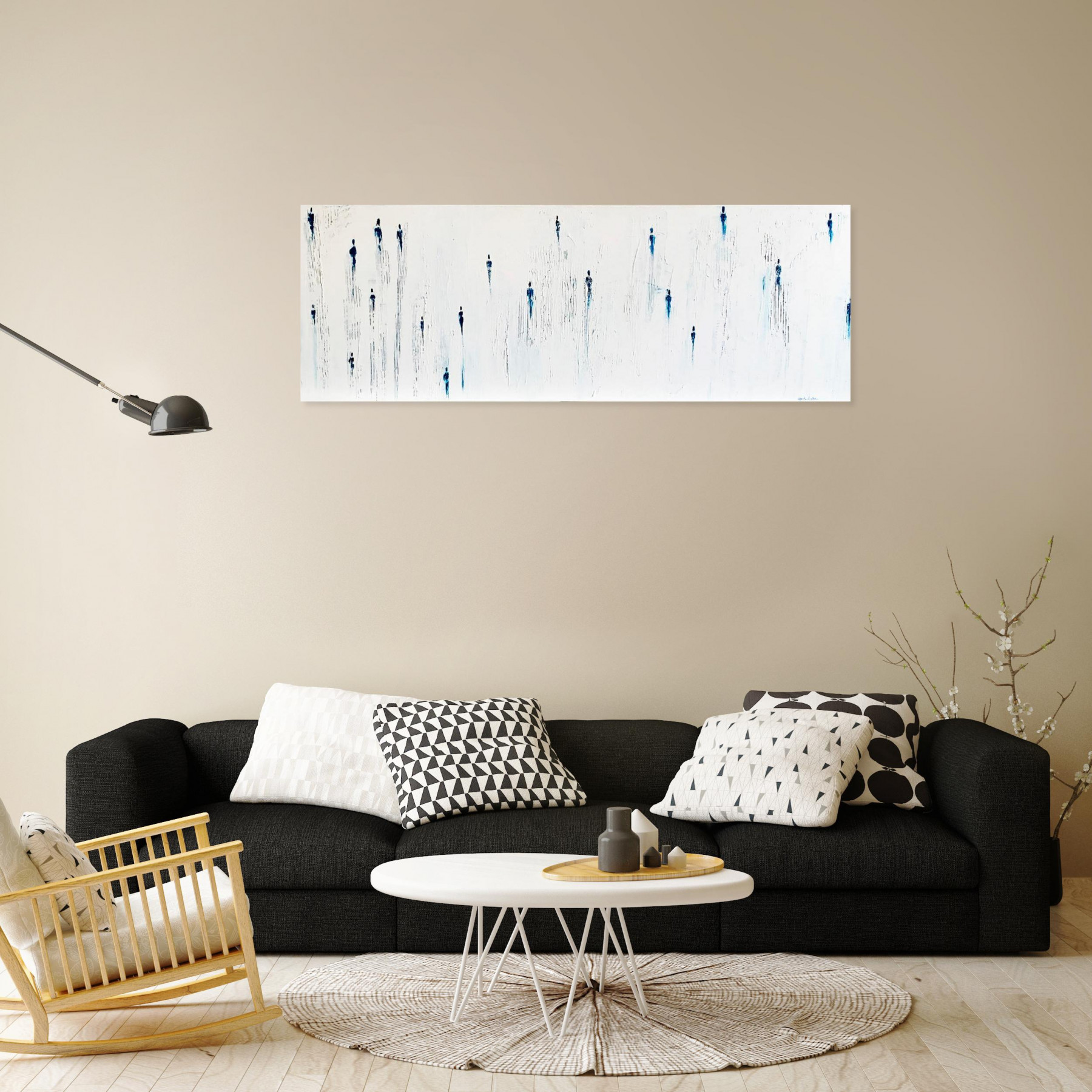 Agathe Daher, Ascension, painting - Artalistic online contemporary art buying and selling gallery