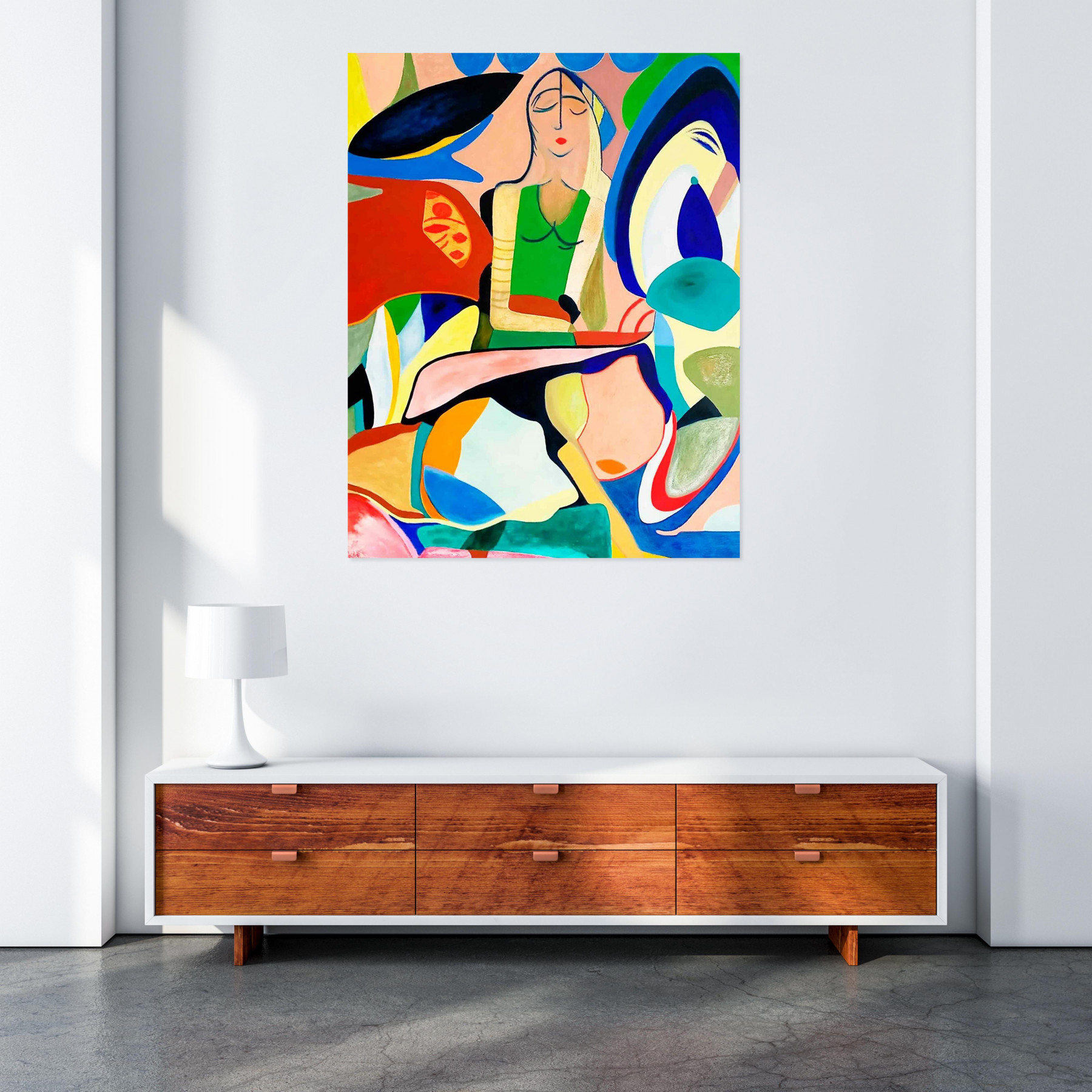 Agathe Daher, Rêve éveillé, painting - Artalistic online contemporary art buying and selling gallery