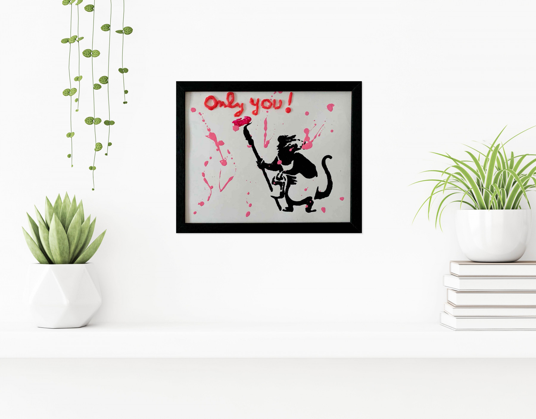 Rose, Rat City, drawing - Artalistic online contemporary art buying and selling gallery