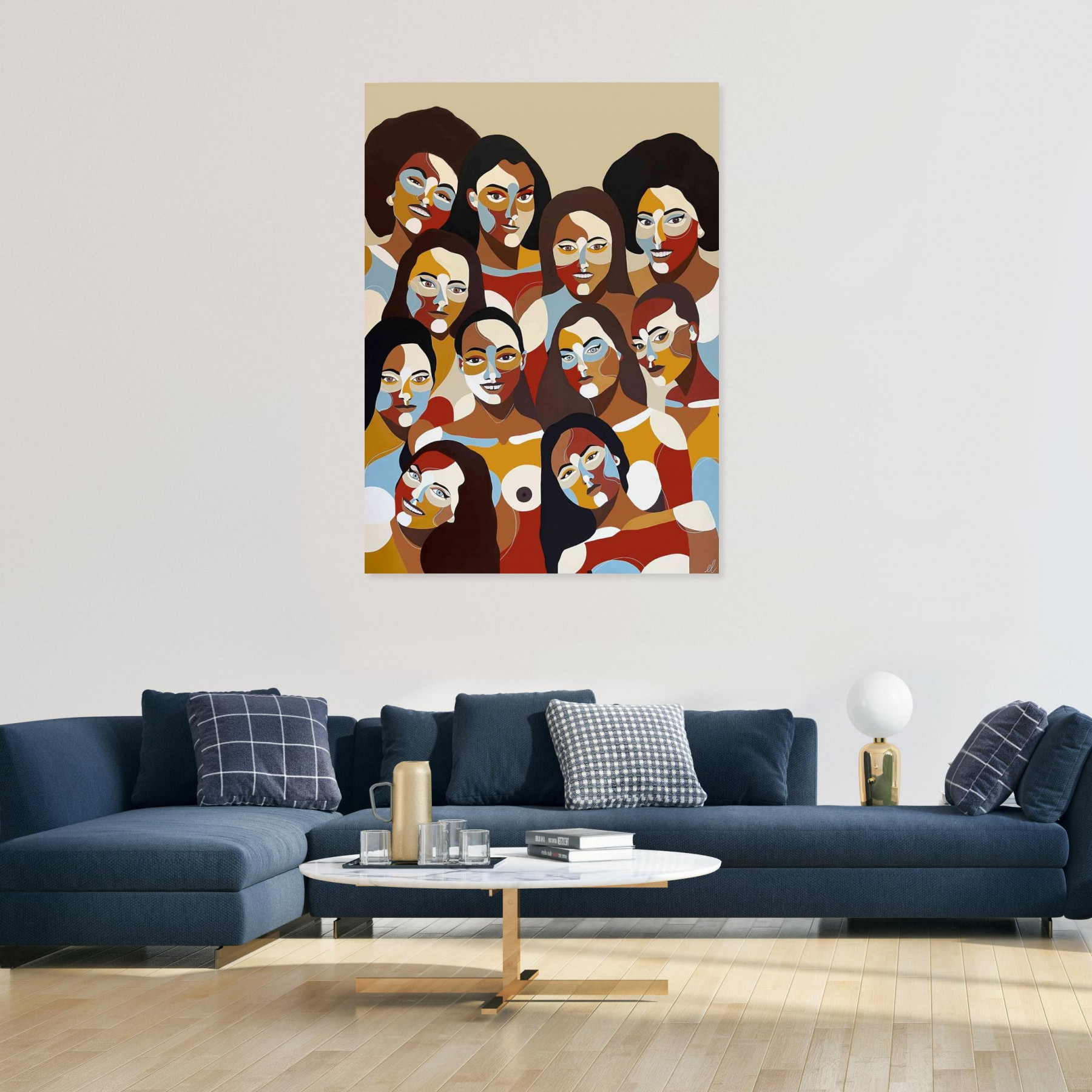 Eva Lamaignere, Who run the world, girl, painting - Artalistic online contemporary art buying and selling gallery