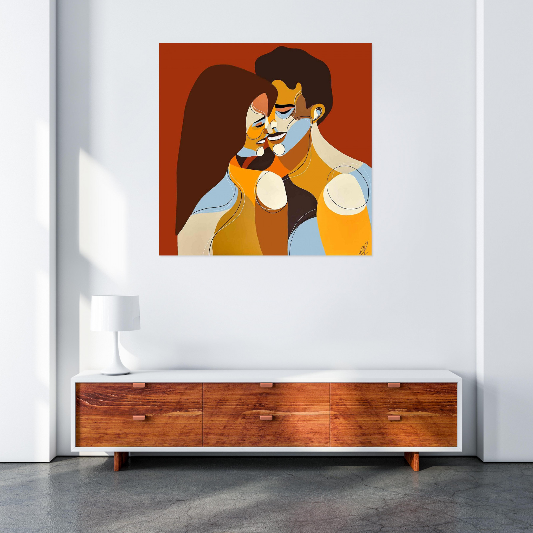 Eva Lamaignere, Mood, painting - Artalistic online contemporary art buying and selling gallery
