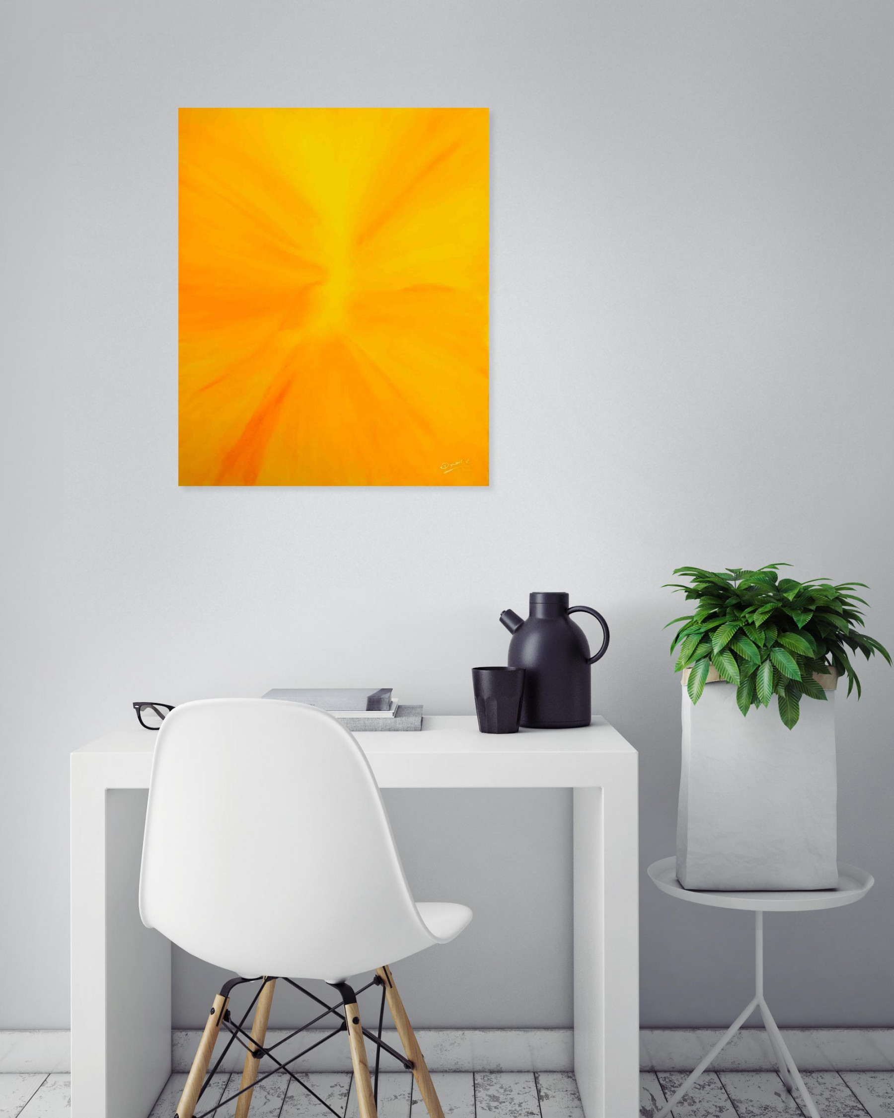Elise Dousset, Chemin, painting - Artalistic online contemporary art buying and selling gallery
