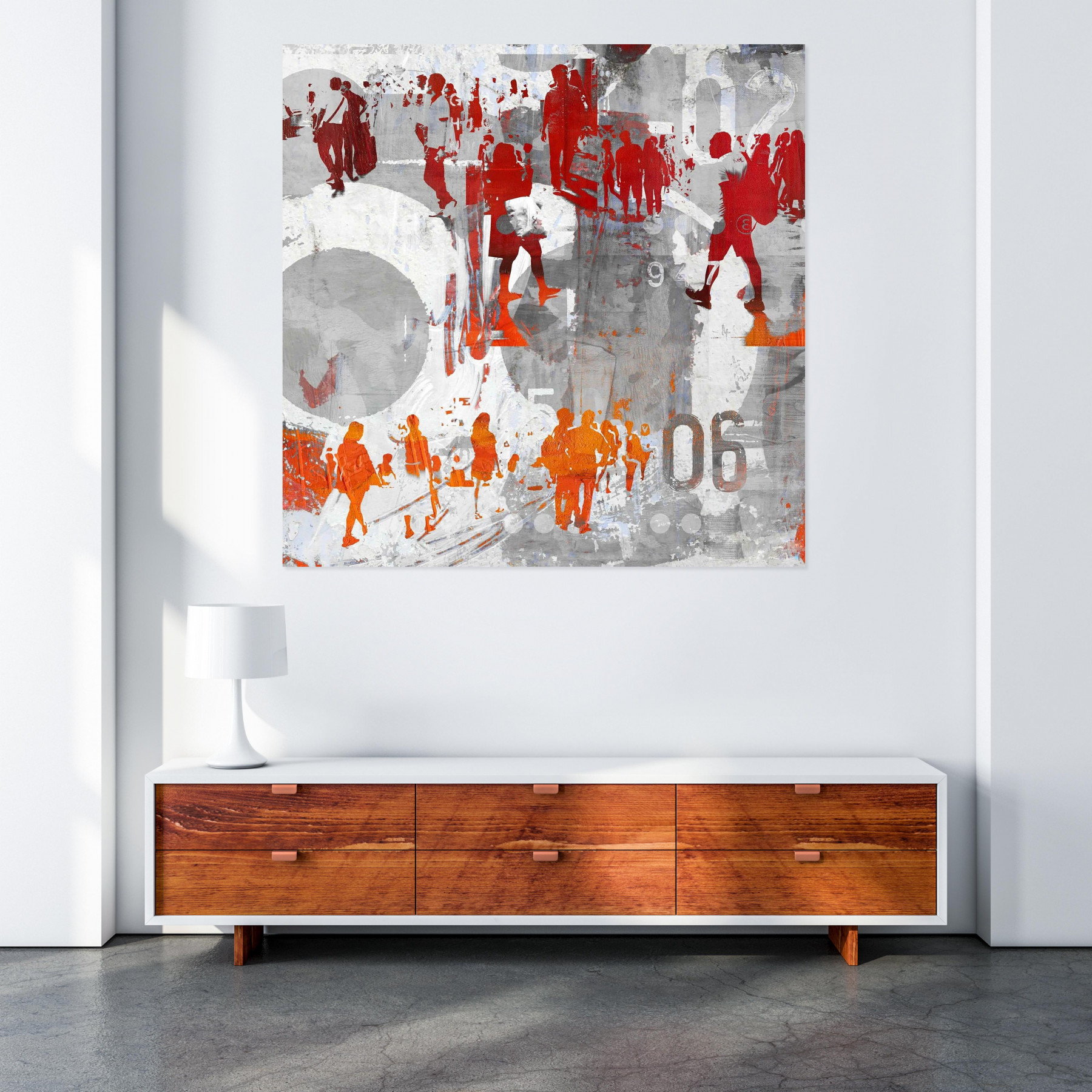 Sven Pfrommer,HUMAN CROWD VII, Limited edition - Artalistic online contemporary art buying and selling gallery