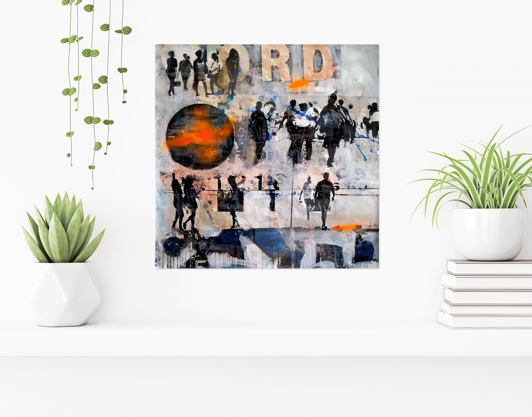 Sven Pfrommer, URBN CITY MIXED MEDIA I, Limited edition - Artalistic online contemporary art buying and selling gallery