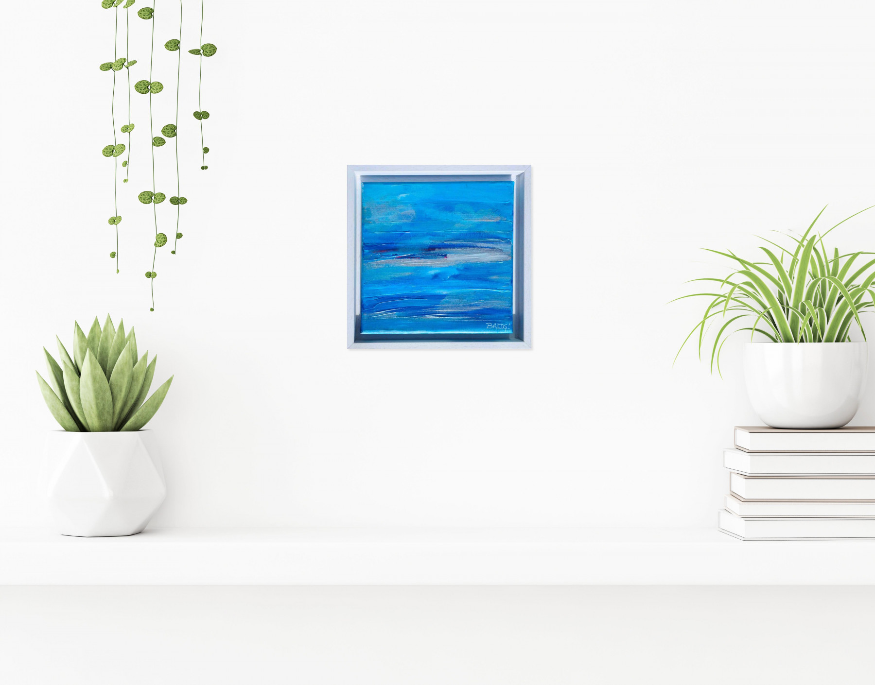 Bridg', Ciel azur, painting - Artalistic online contemporary art buying and selling gallery