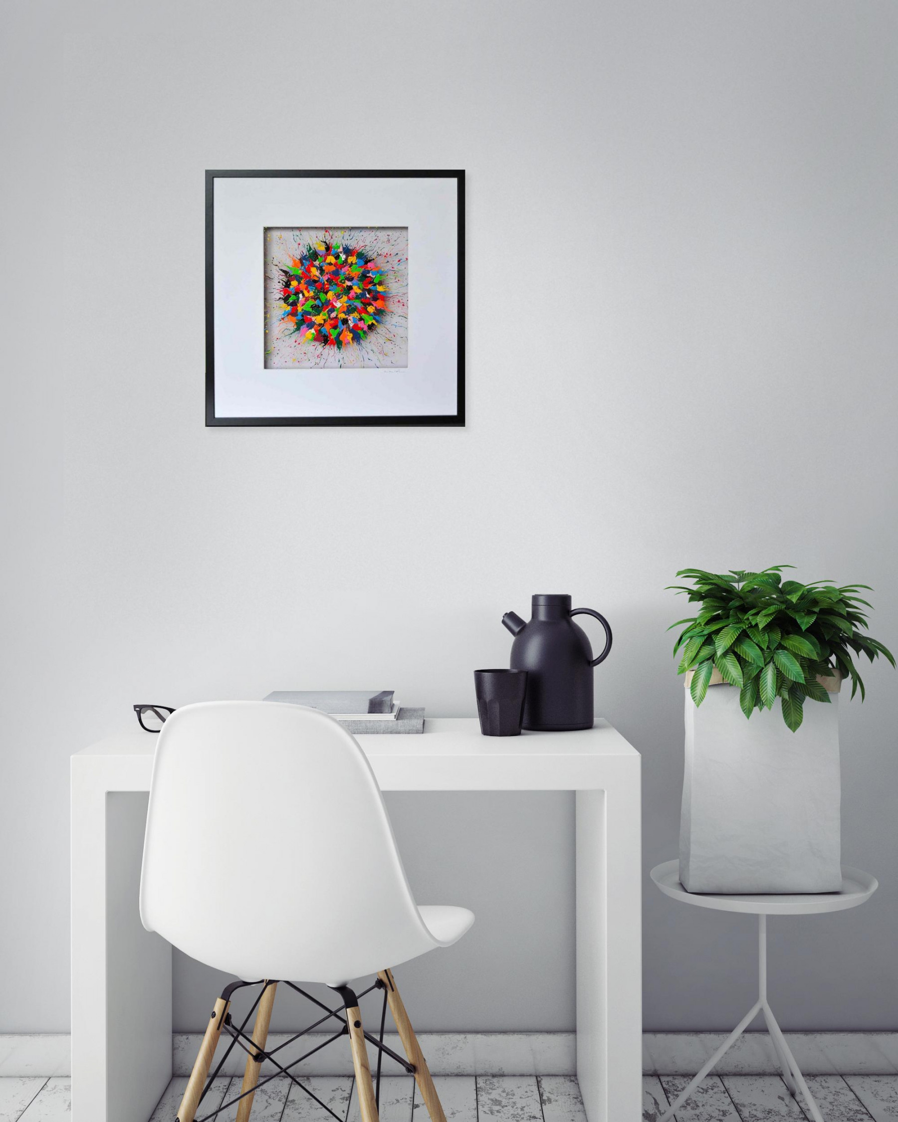 Rita Vandenherrewegen, Magie colorée 3, painting - Artalistic online contemporary art buying and selling gallery
