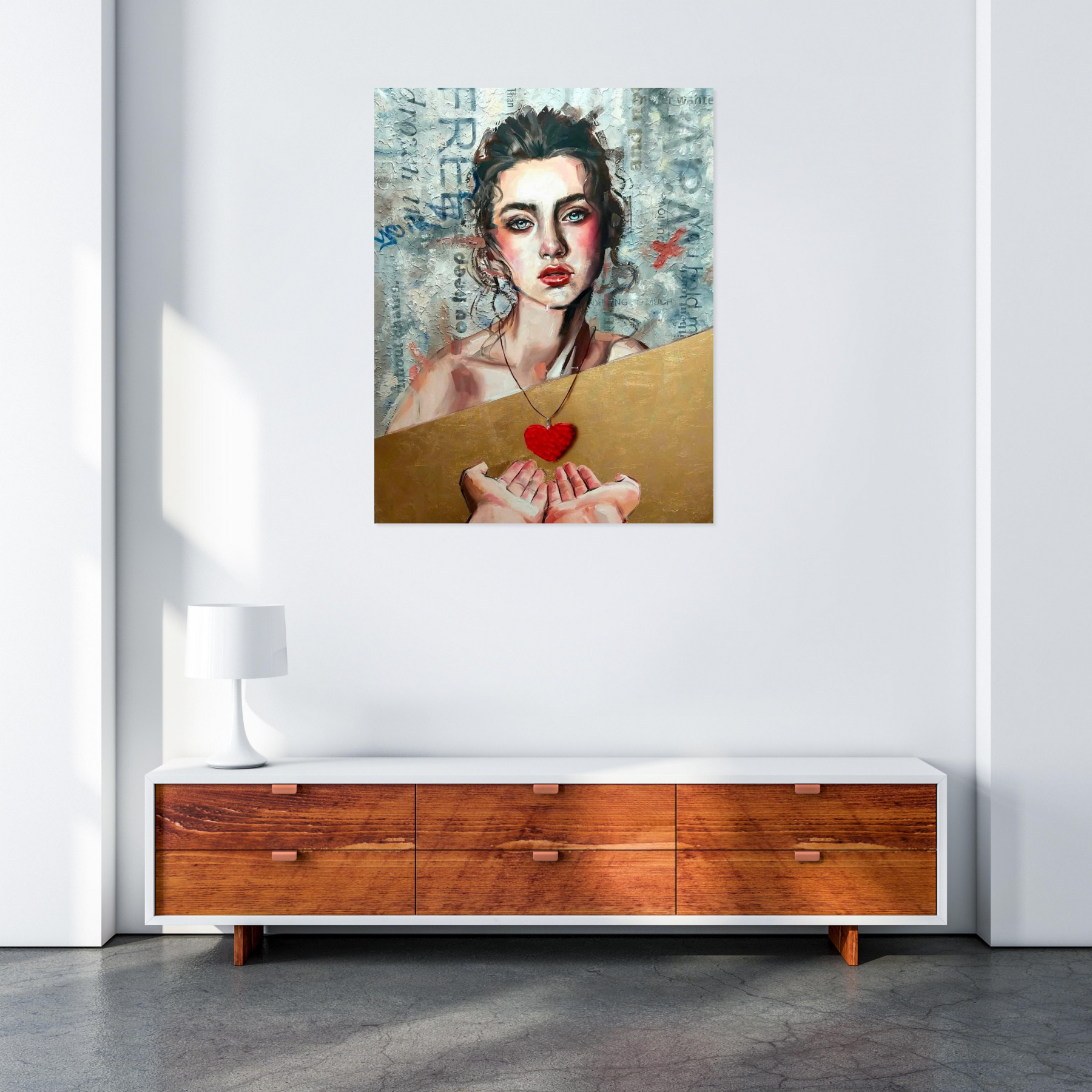 Simona Zecca, Gravity, painting - Artalistic online contemporary art buying and selling gallery
