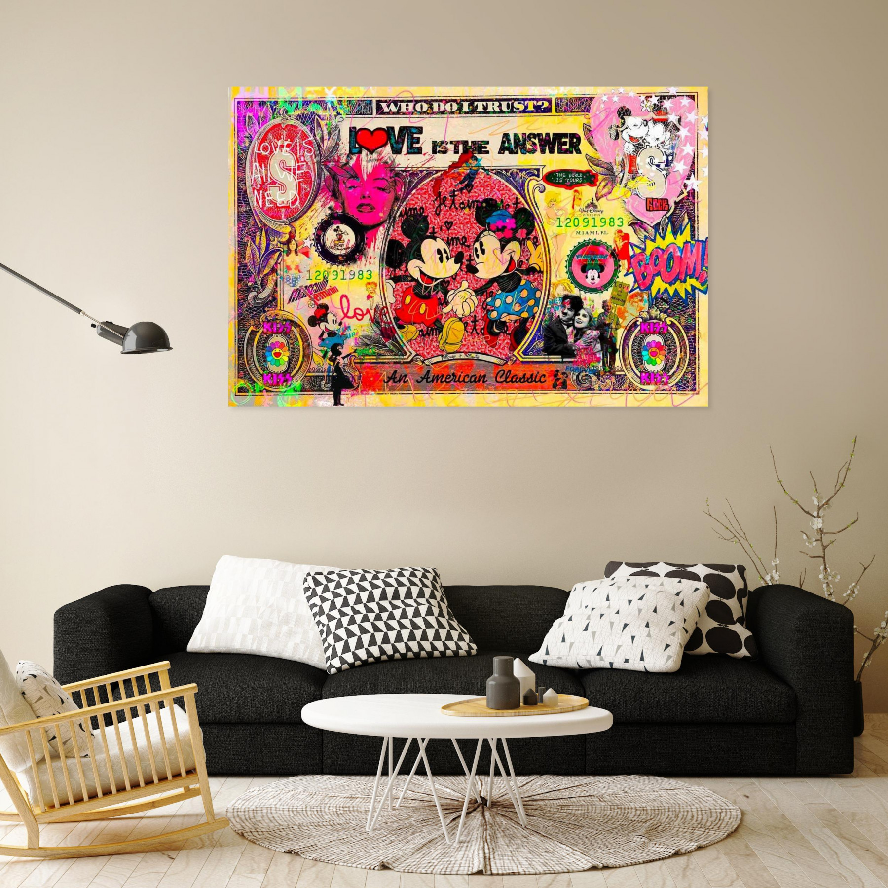 Mr Pablo Costa, Love is all we need, painting - Artalistic online contemporary art buying and selling gallery