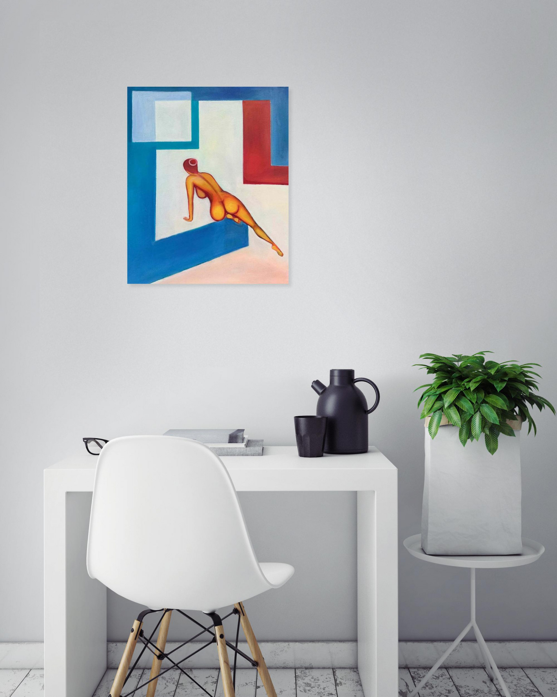 Vanda V, Innocence, painting - Artalistic online contemporary art buying and selling gallery
