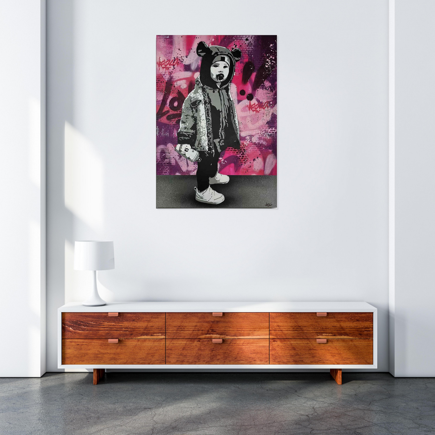 Asko Art, Young Vandal, Painting - Artalistic online contemporary art buying and selling gallery