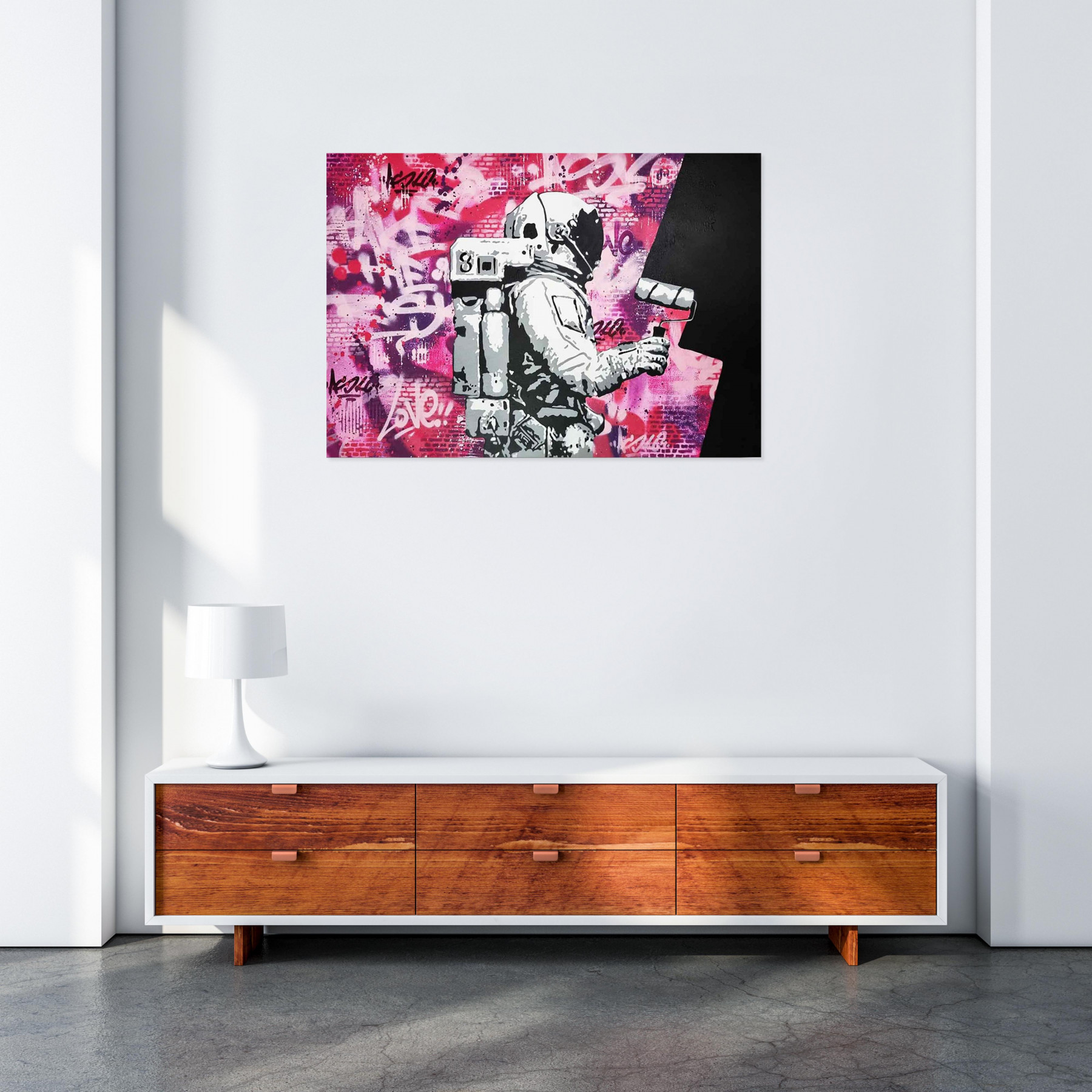 Asko Art, No Space For darkness, Painting - Artalistic online contemporary art buying and selling gallery
