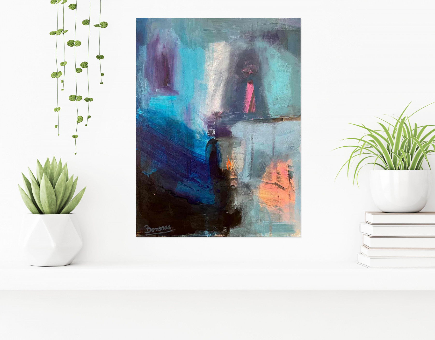 Benooaa, N°16183, painting - Artalistic online contemporary art buying and selling gallery