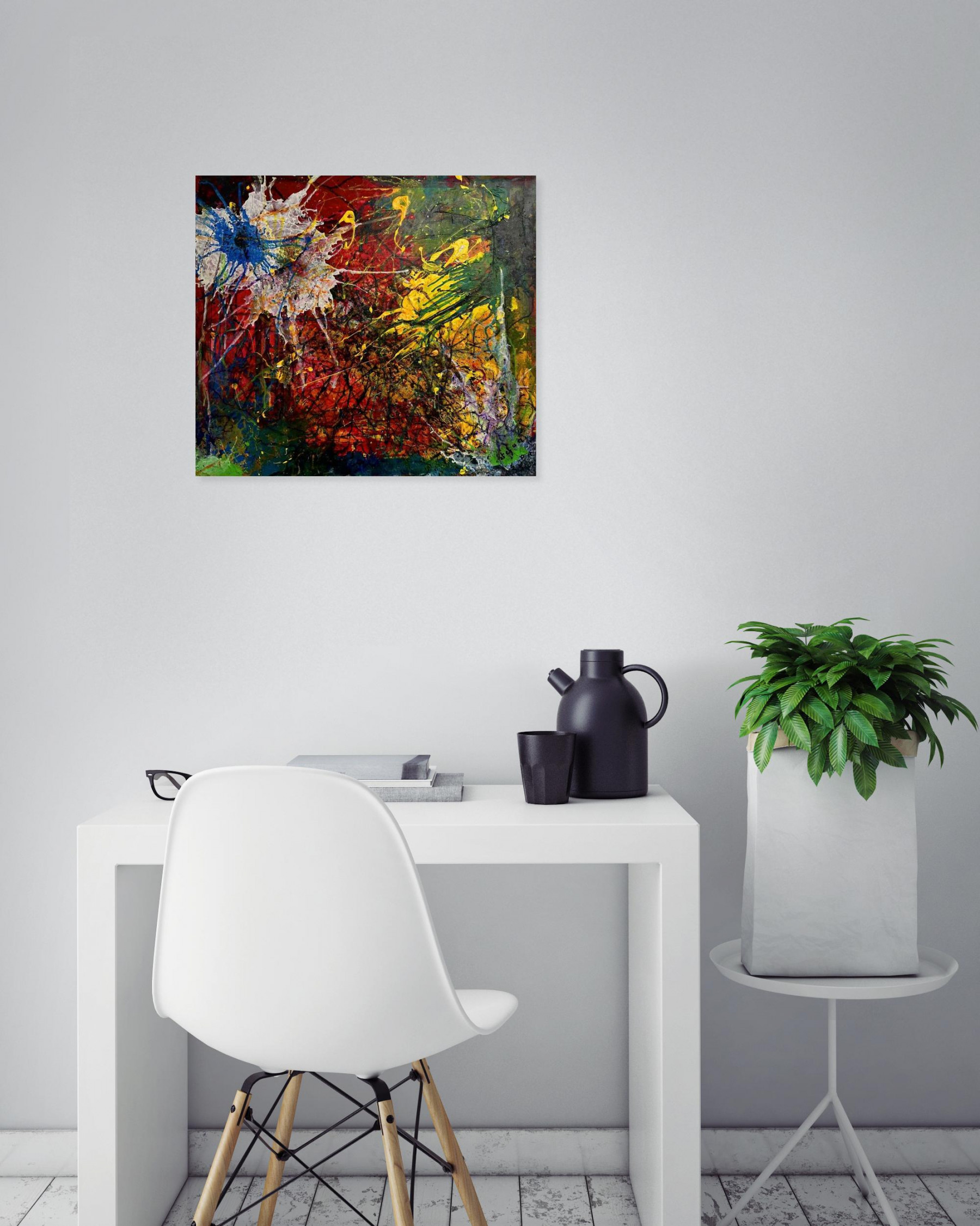 Jean-Louis Stefani, De l'autre côté, Painting - Artalistic online contemporary art buying and selling gallery