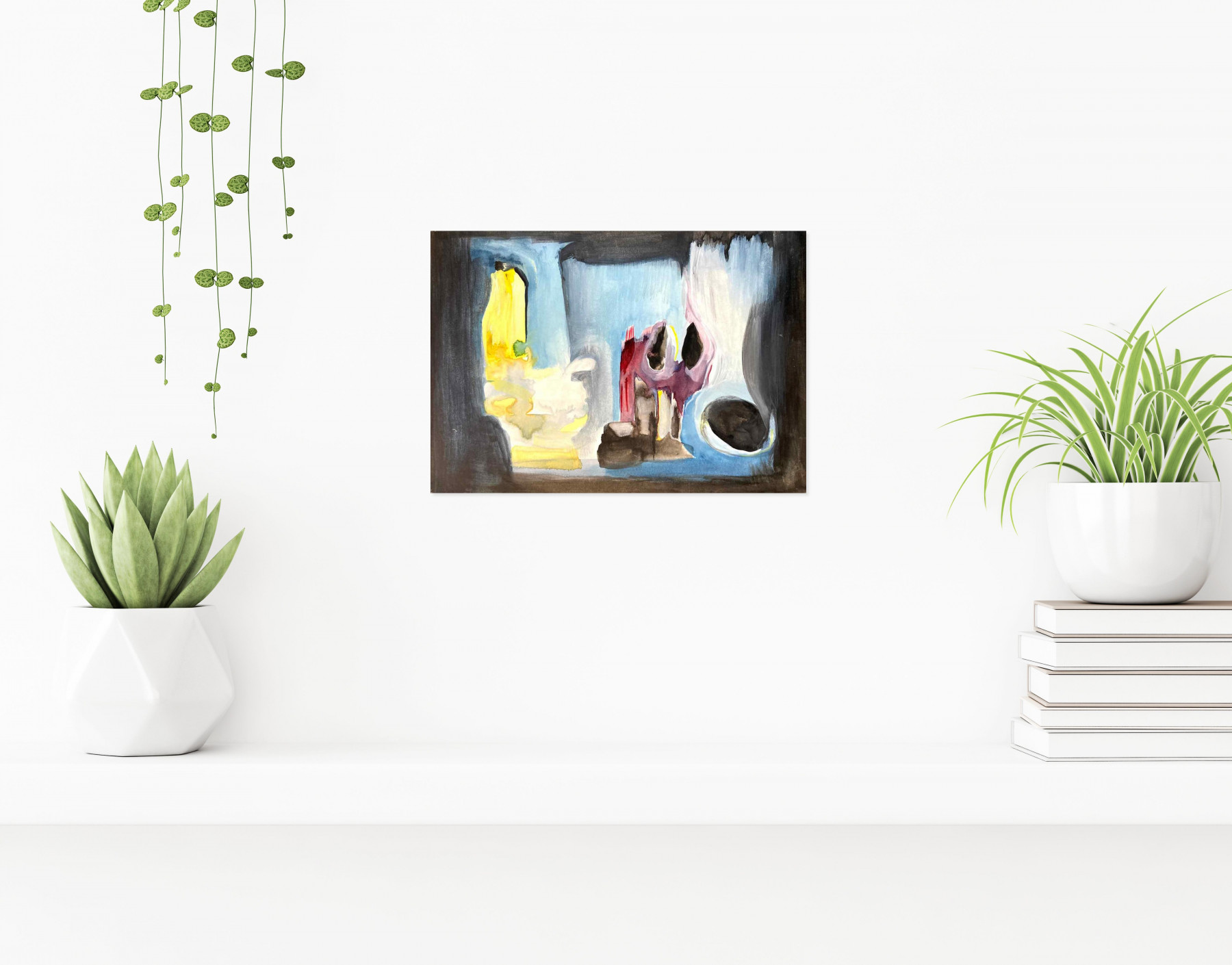 Sela, Midnight is coming, Painting - Artalistic online contemporary art buying and selling gallery