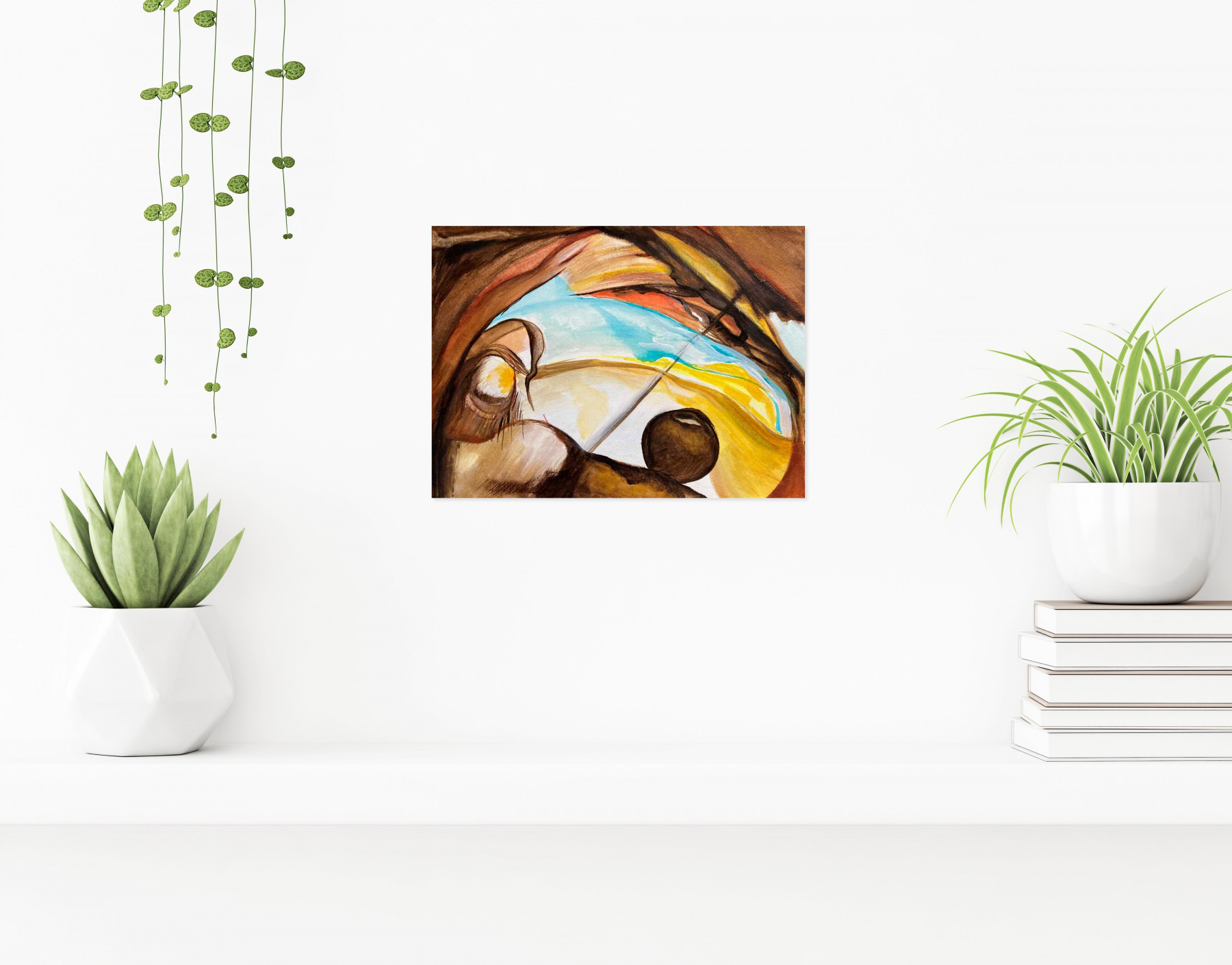 Sela, Inside down, Painting - Artalistic online contemporary art buying and selling gallery