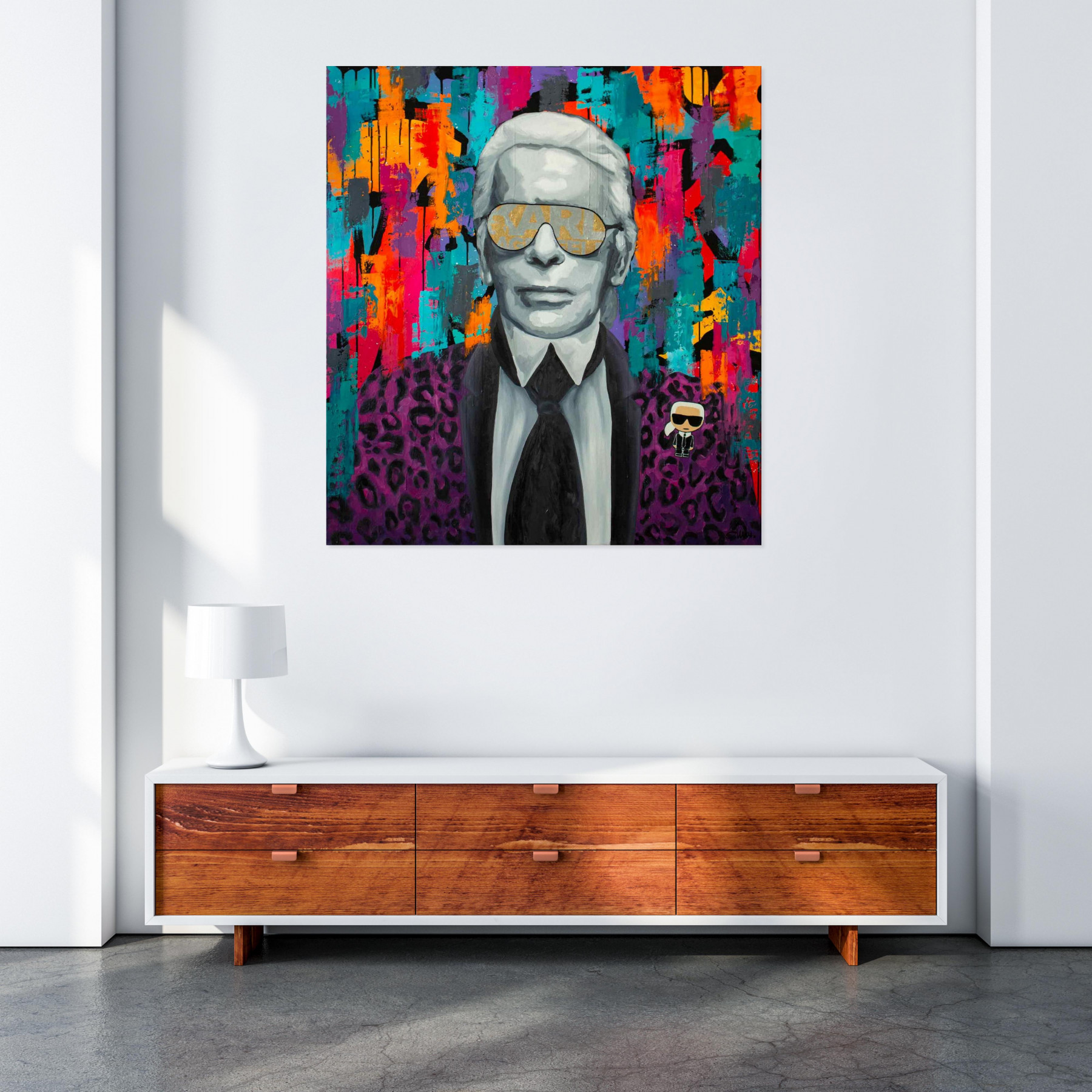 Monika Mrowiec, Just Karl, painting - Artalistic online contemporary art buying and selling gallery