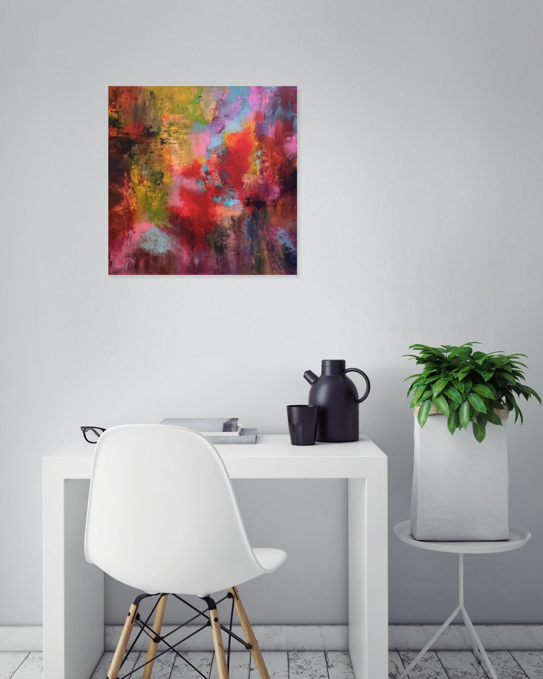 Jonemi Art, Diagonale , Painting - Artalistic online contemporary art buying and selling gallery