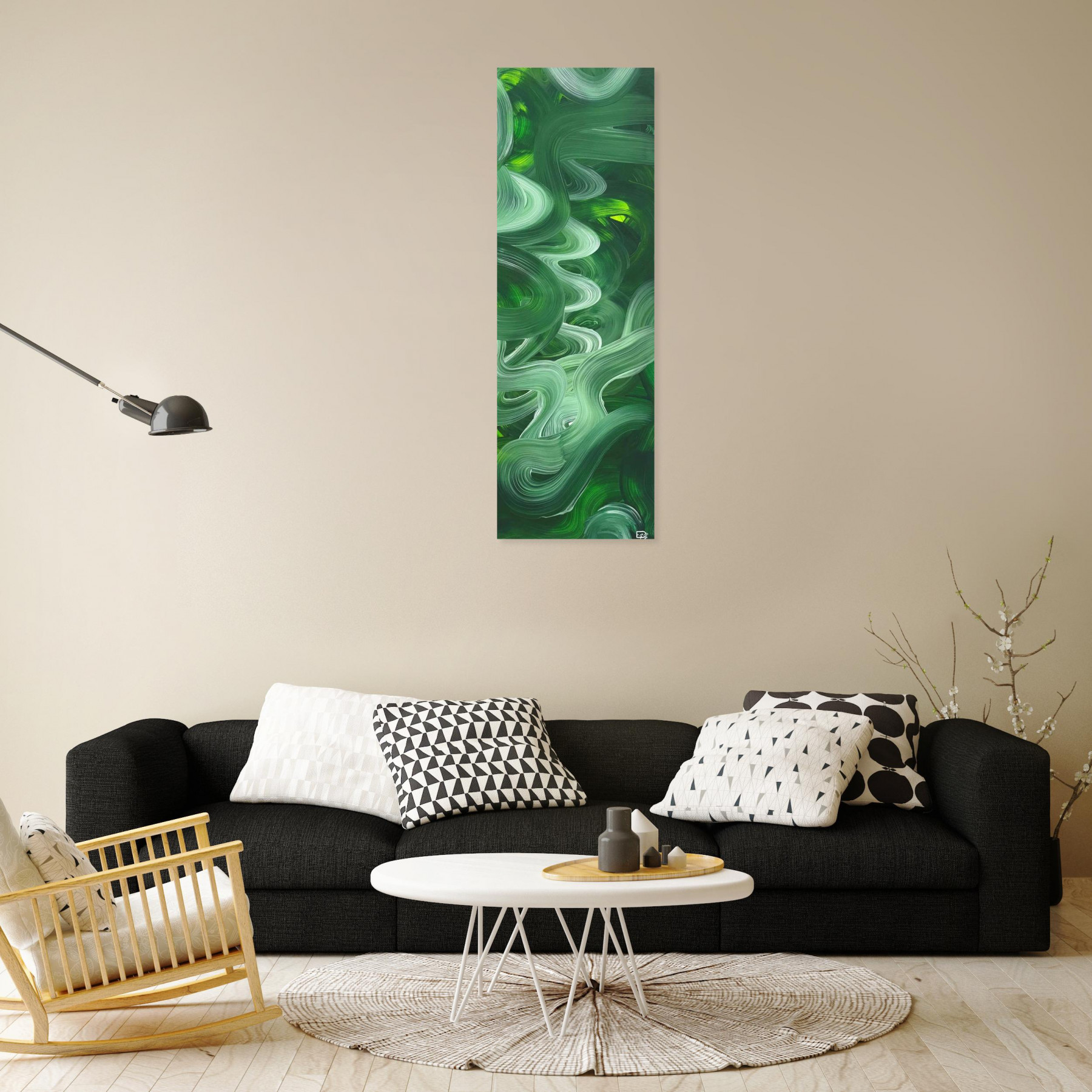 EDfg, Snake, Painting - Artalistic online contemporary art buying and selling gallery
