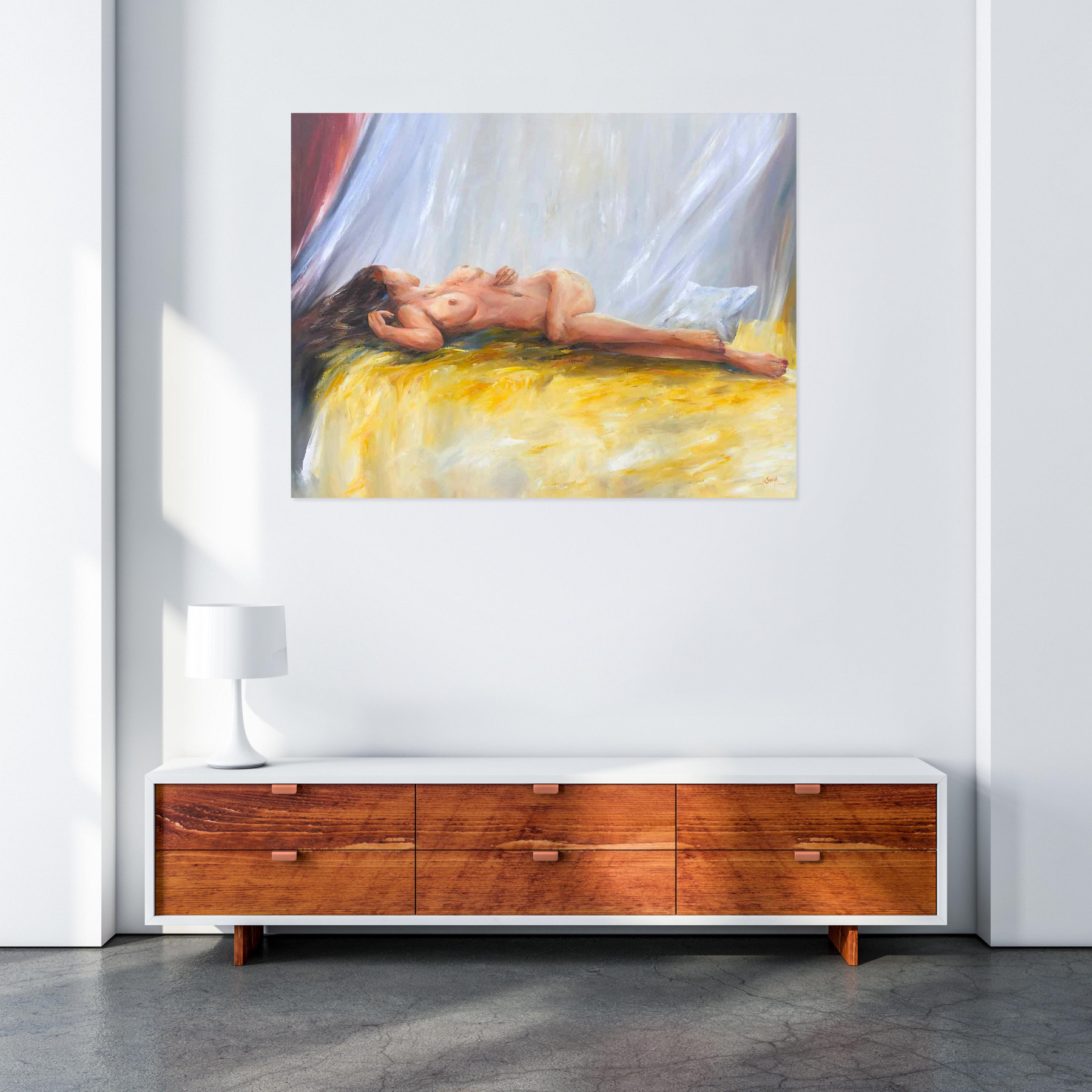 Marie Laure Souq, Beauté et volupté, painting - Artalistic online contemporary art buying and selling gallery